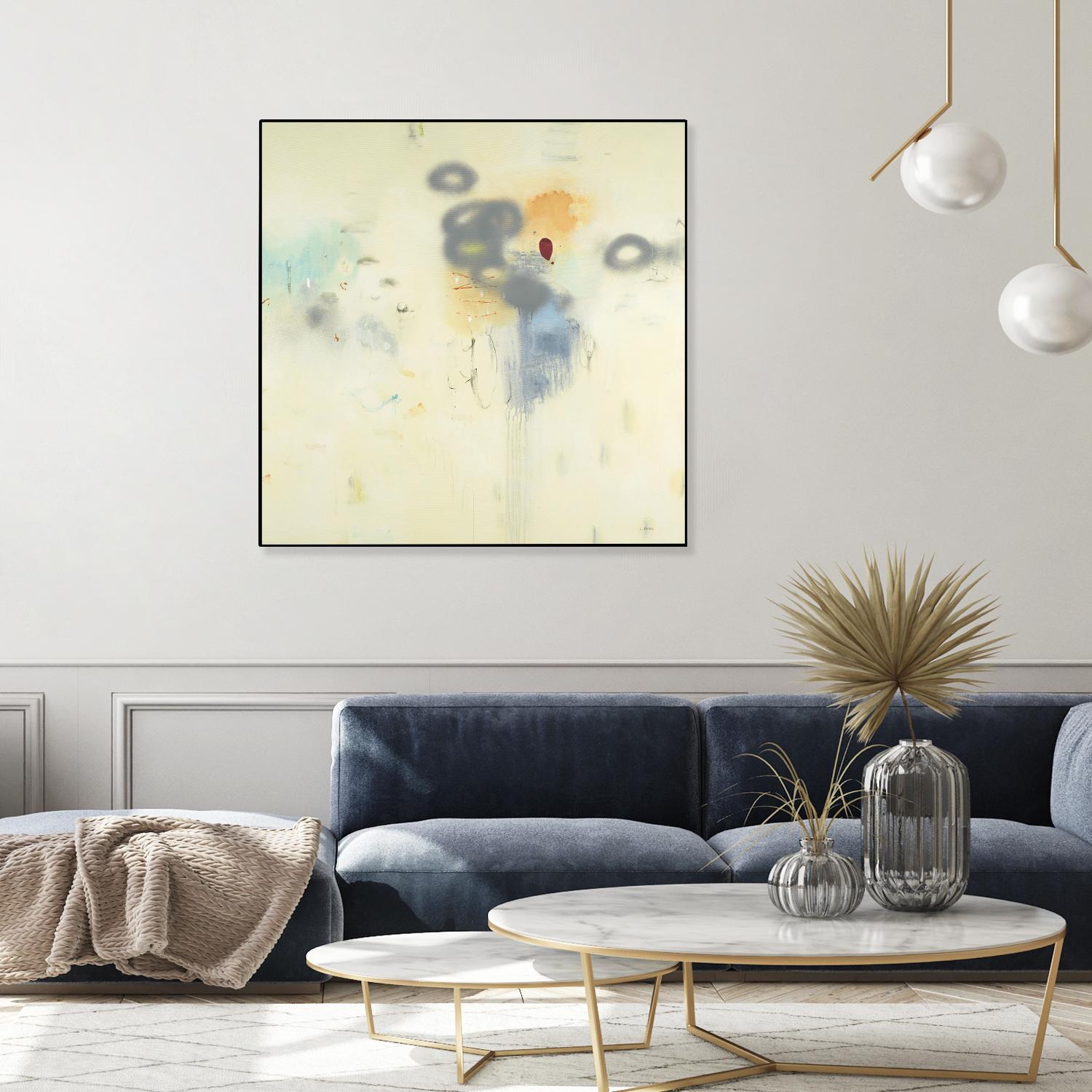 Simple Life by L. Baines on GIANT ART - grey abstract