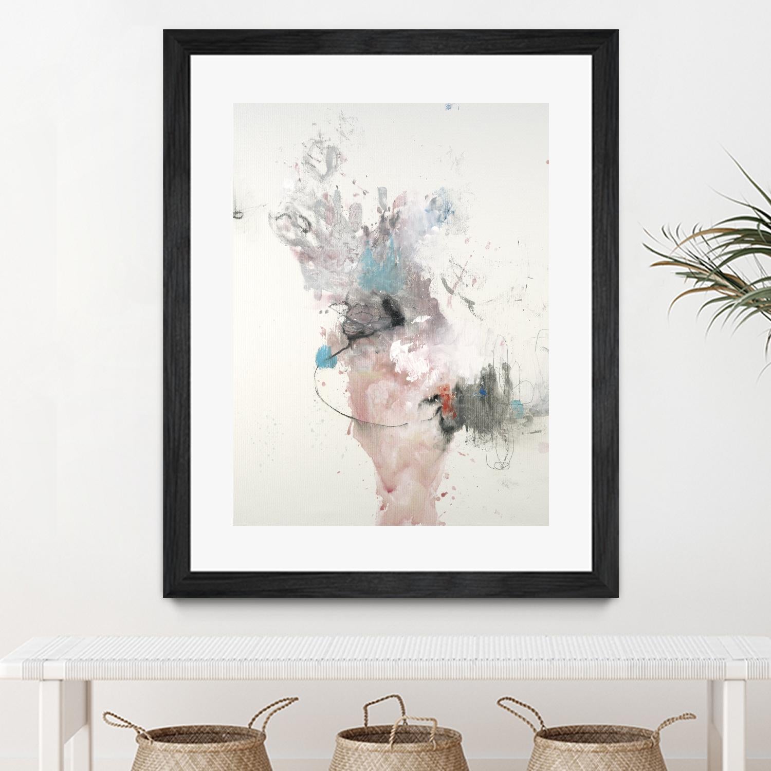 Declaration by L. Baines on GIANT ART - grey abstract