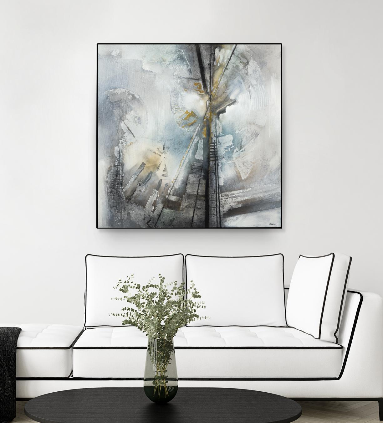 Turbine by Scott Brems on GIANT ART - neutrals abstract