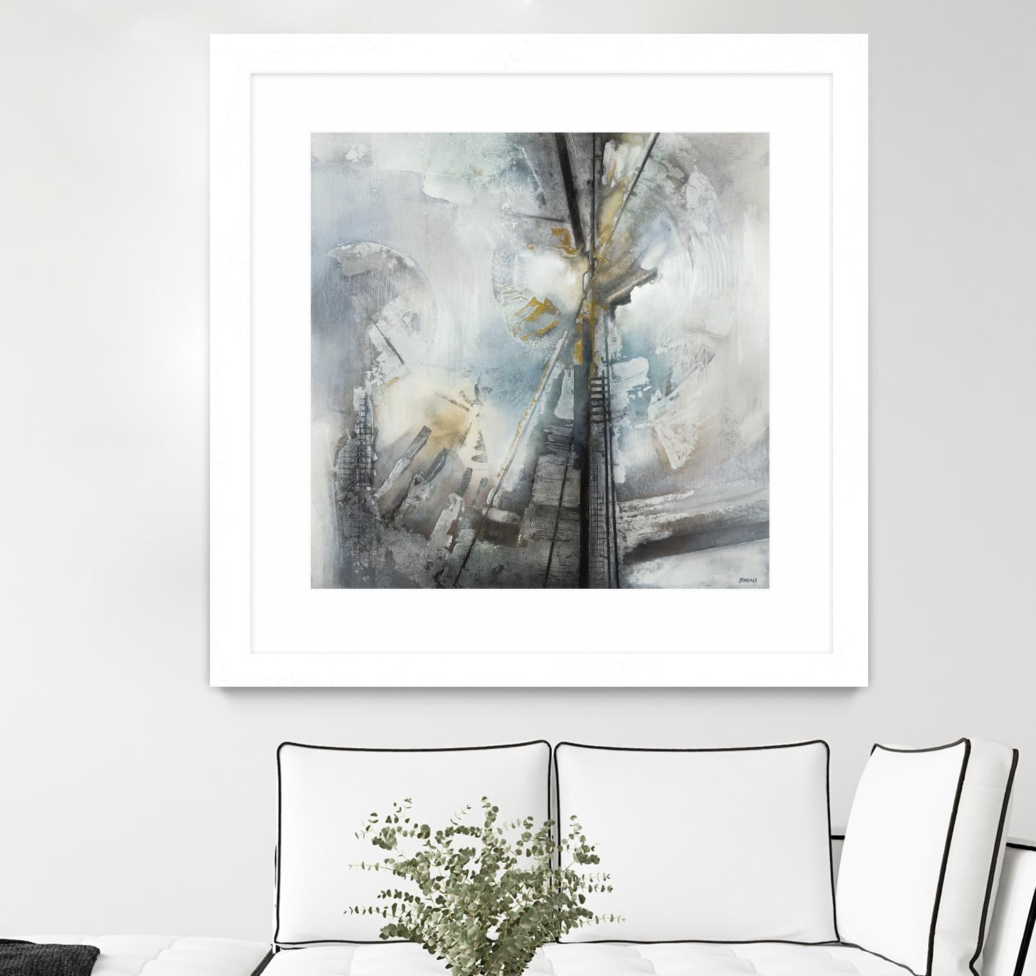 Turbine by Scott Brems on GIANT ART - neutrals abstract