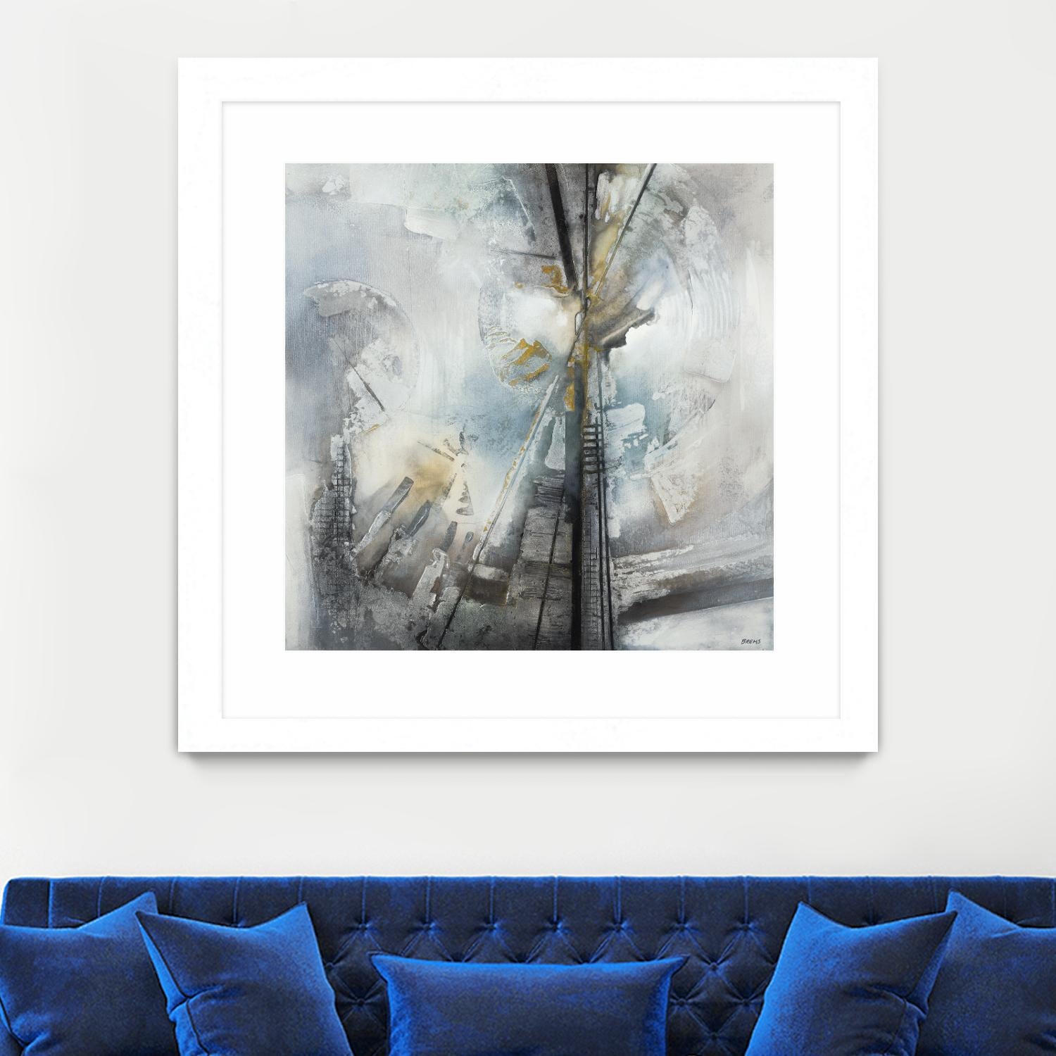 Turbine by Scott Brems on GIANT ART - neutrals abstract