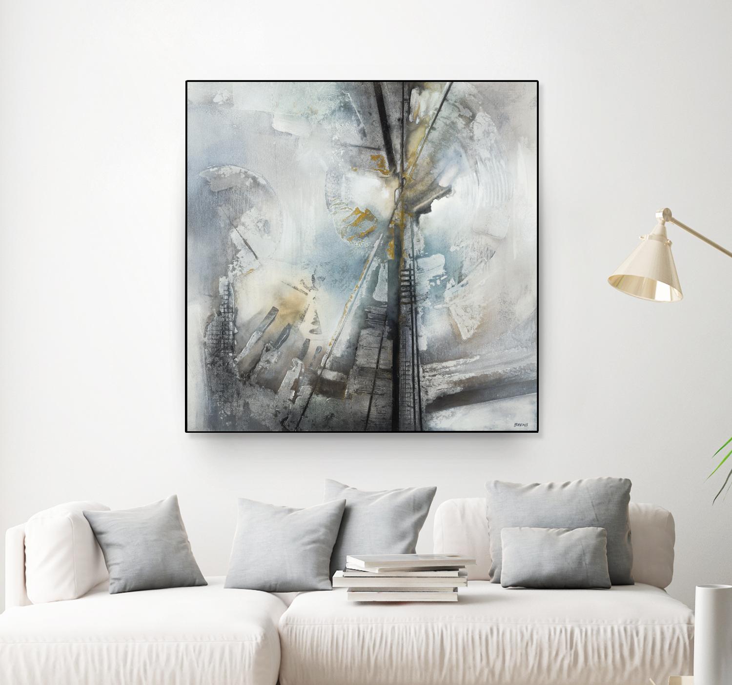 Turbine by Scott Brems on GIANT ART - neutrals abstract