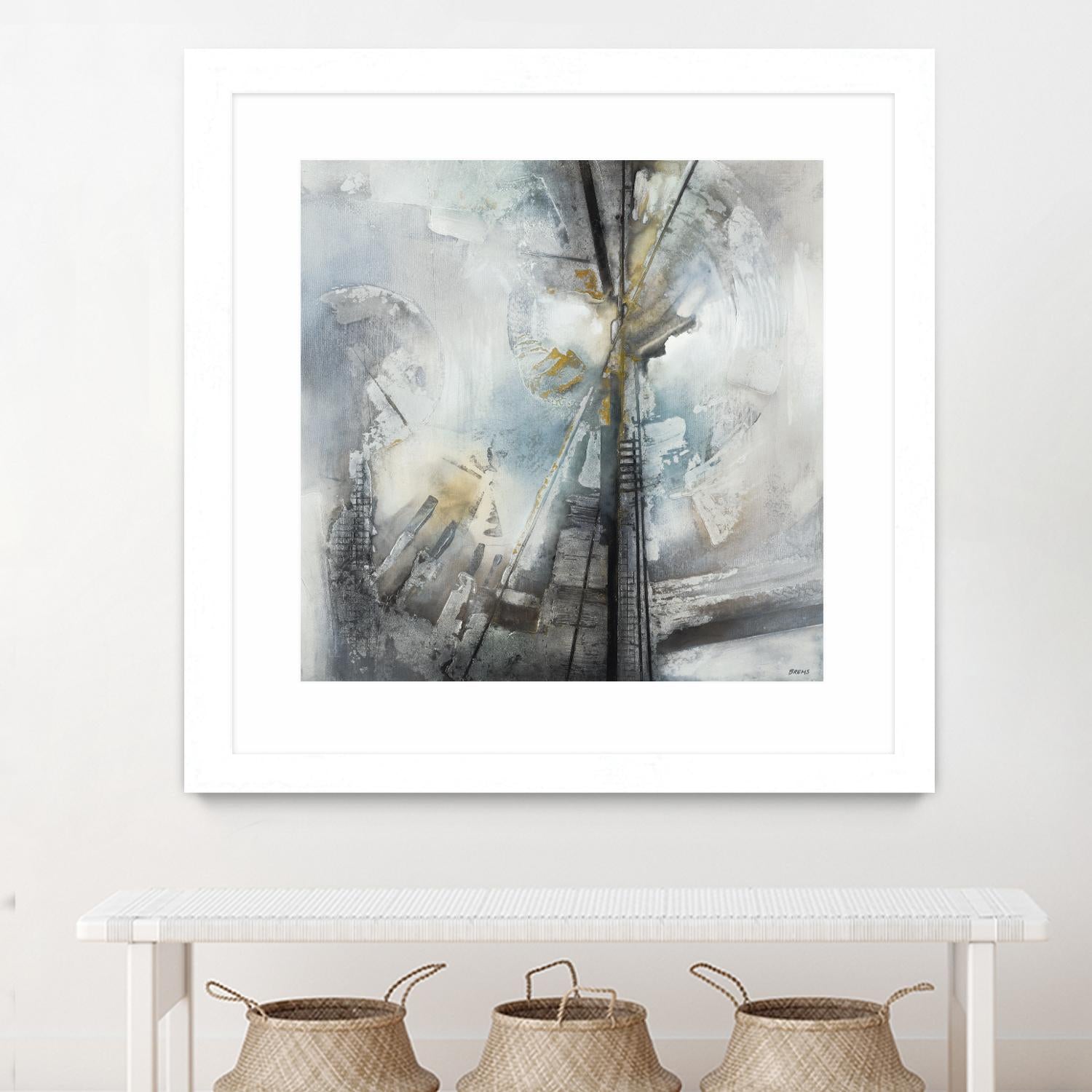 Turbine by Scott Brems on GIANT ART - neutrals abstract