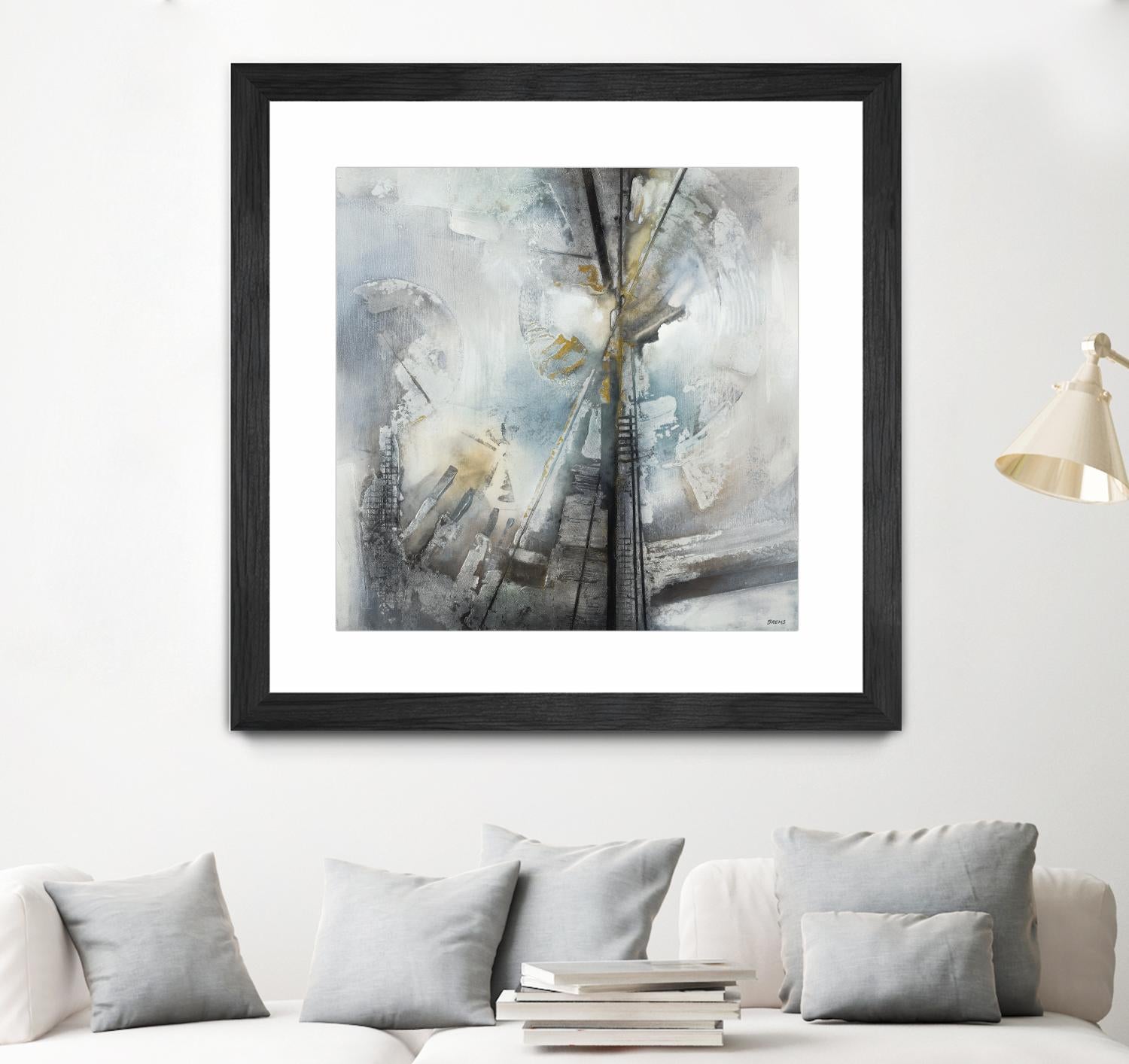 Turbine by Scott Brems on GIANT ART - neutrals abstract