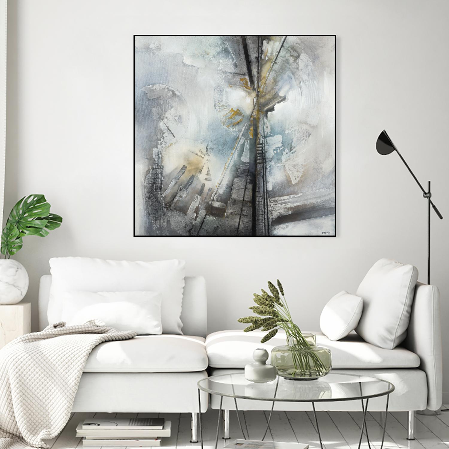 Turbine by Scott Brems on GIANT ART - neutrals abstract