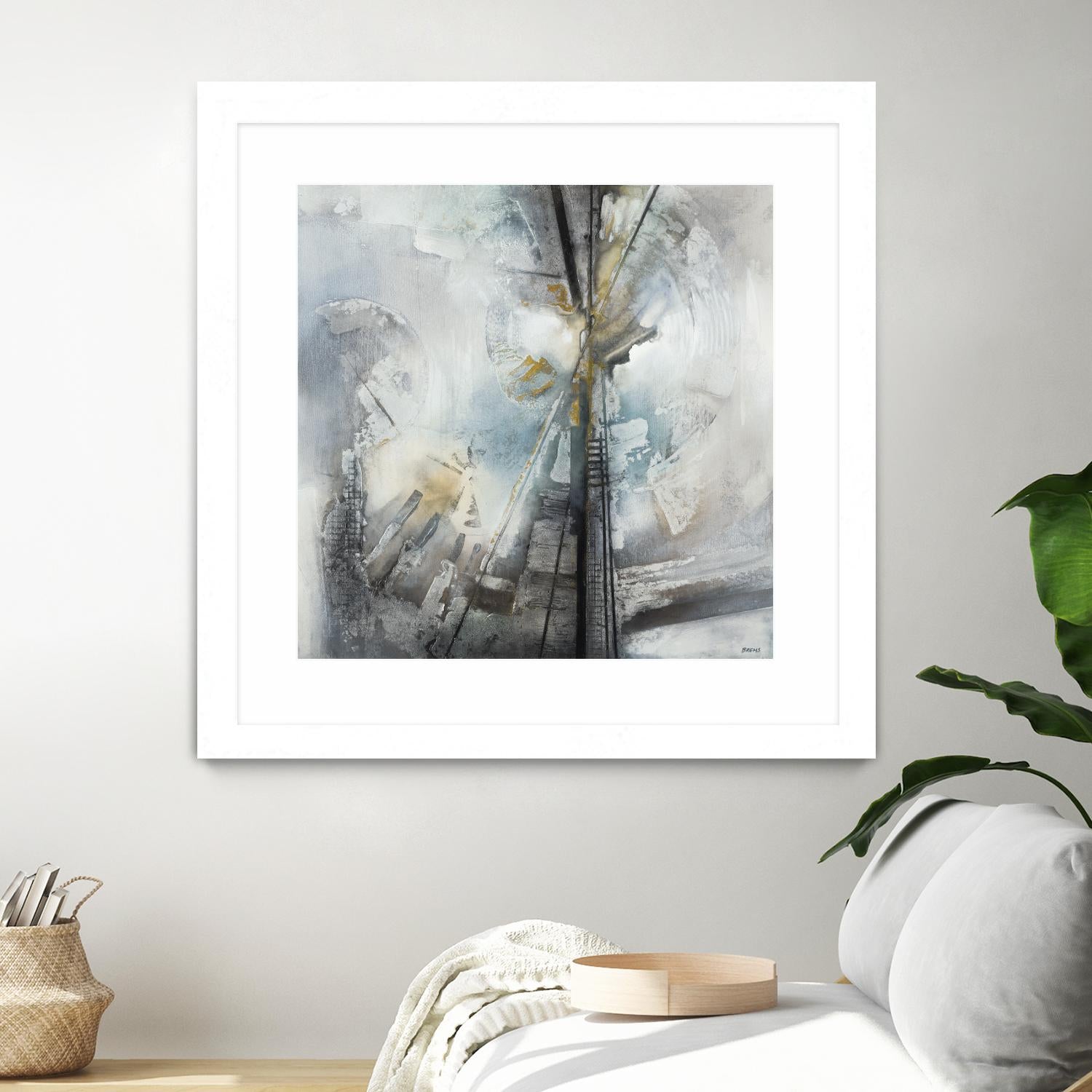 Turbine by Scott Brems on GIANT ART - neutrals abstract