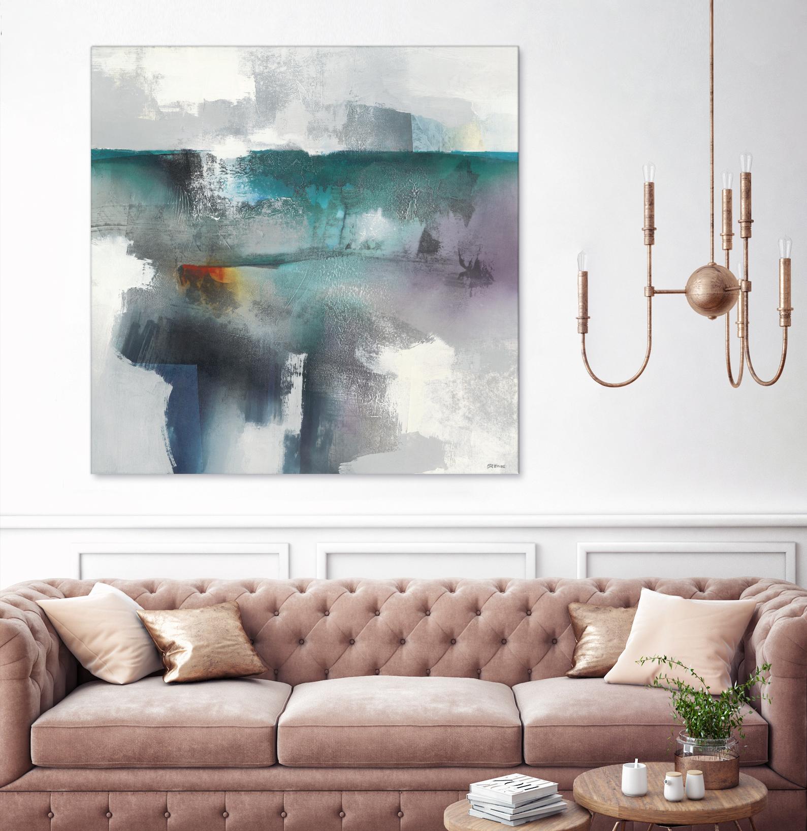 Subsurface I by Scott Brems on GIANT ART - blues organic shapes