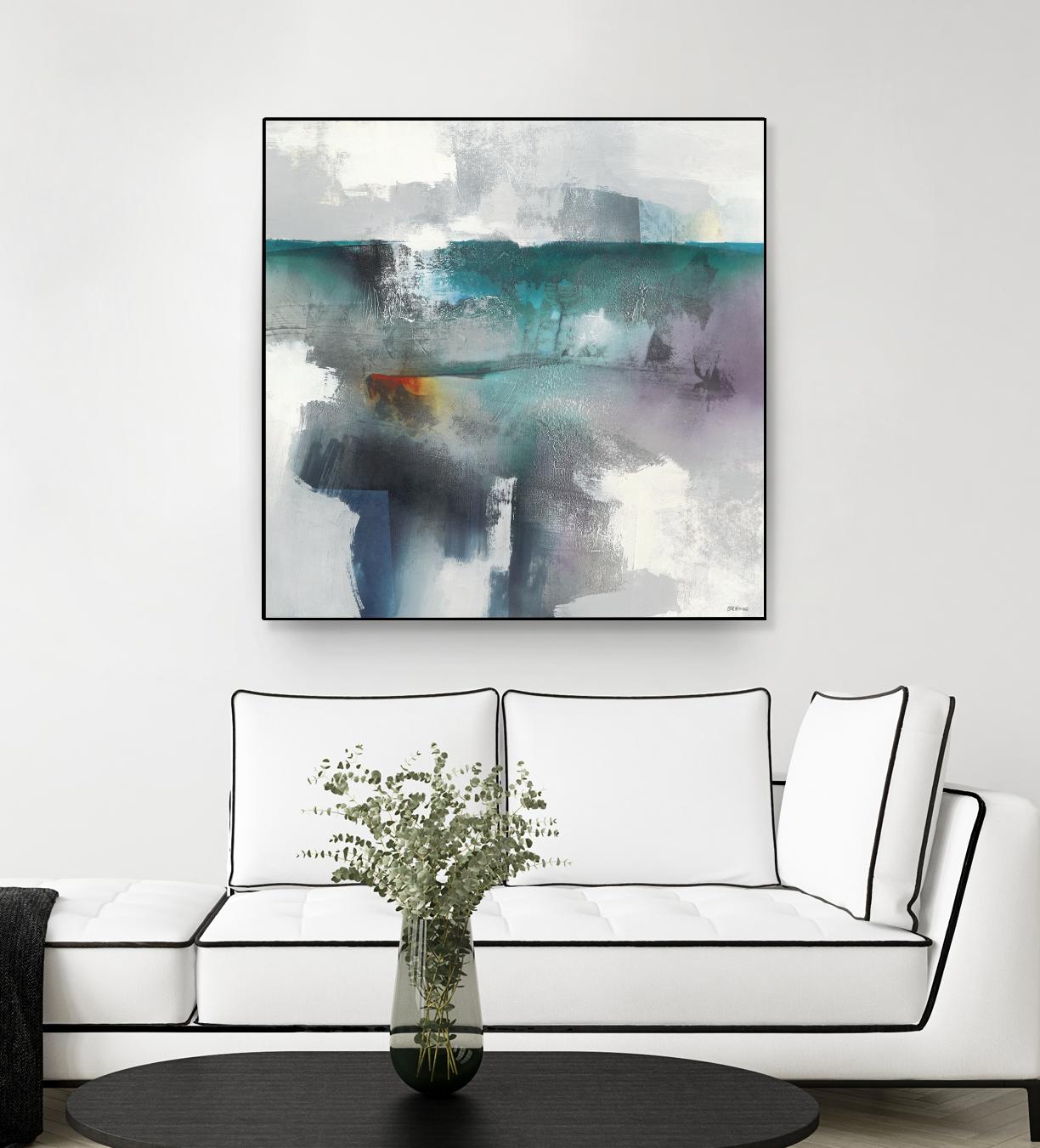 Subsurface I by Scott Brems on GIANT ART - blues organic shapes