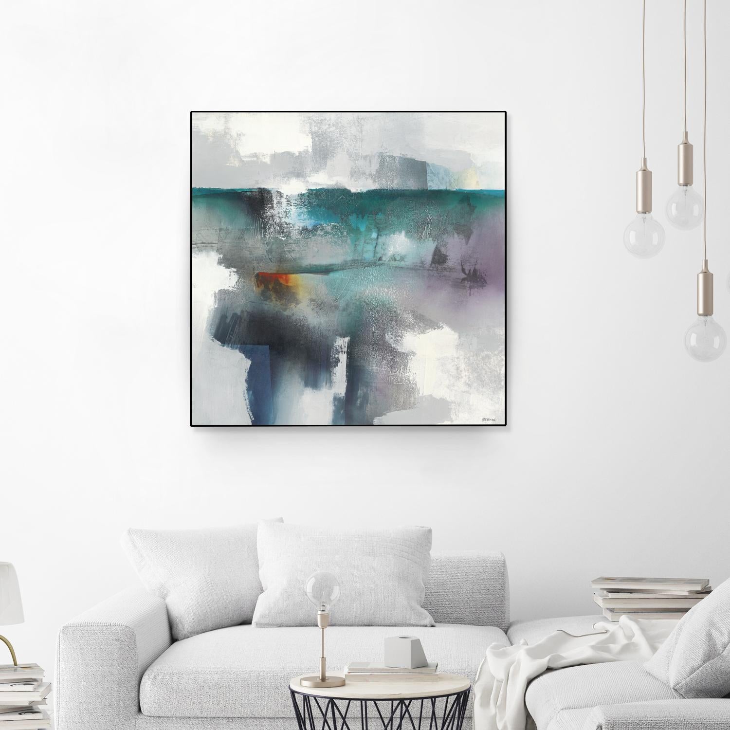 Subsurface I by Scott Brems on GIANT ART - blues organic shapes