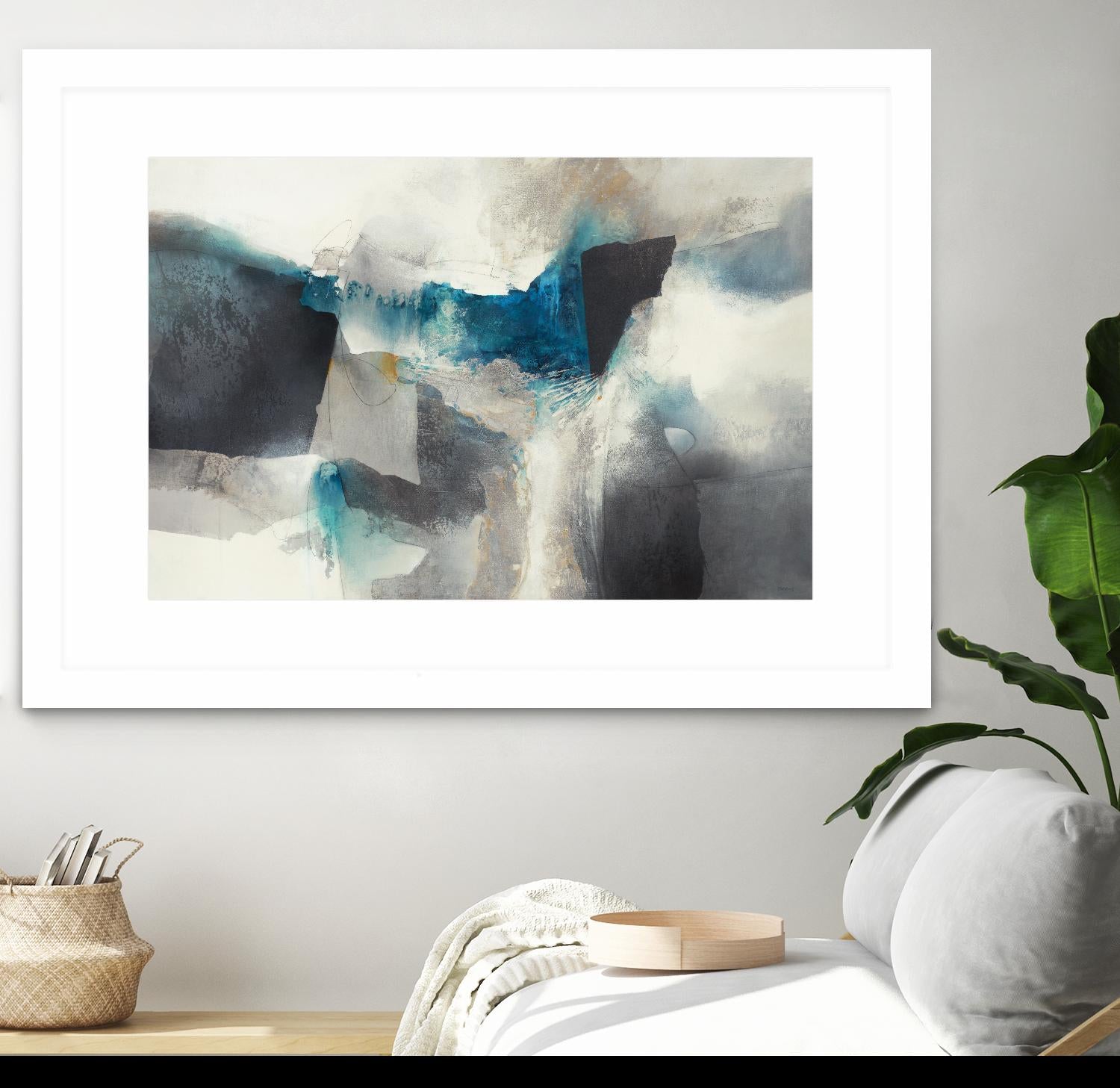 Blue Hydro by Scott Brems on GIANT ART - blues abstract