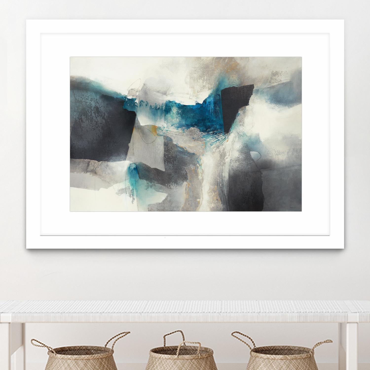 Blue Hydro by Scott Brems on GIANT ART - blues abstract