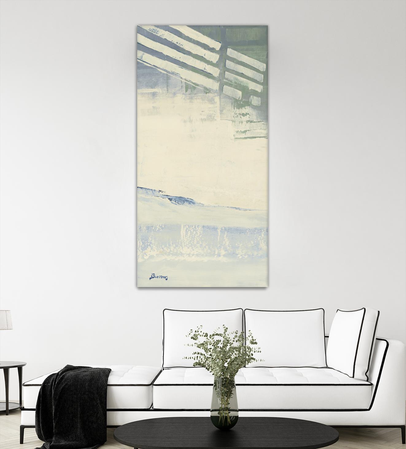 Incoming I by John Burrows on GIANT ART - pale tints abstract