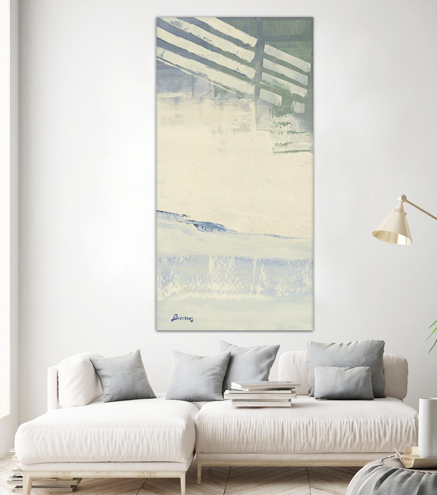 Incoming I by John Burrows on GIANT ART - pale tints abstract