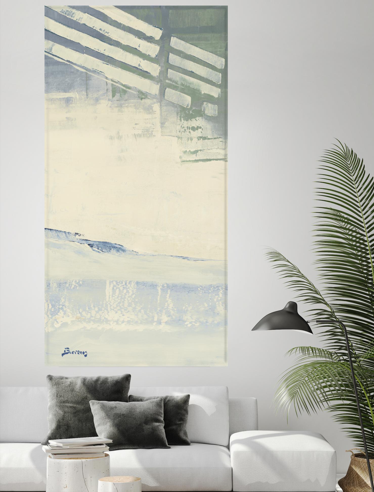 Incoming I by John Burrows on GIANT ART - pale tints abstract