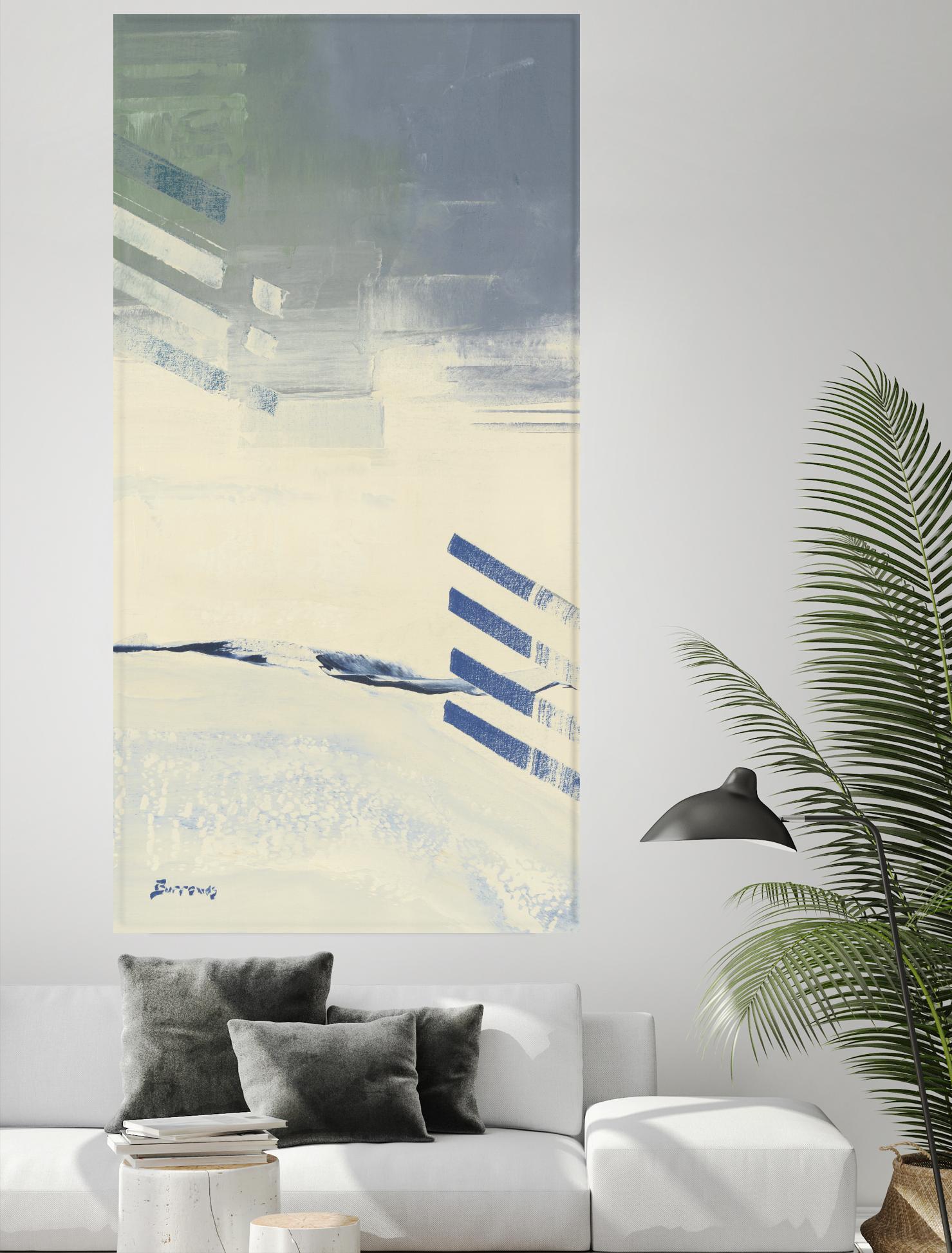 Incoming II by John Burrows on GIANT ART - pale tints abstract