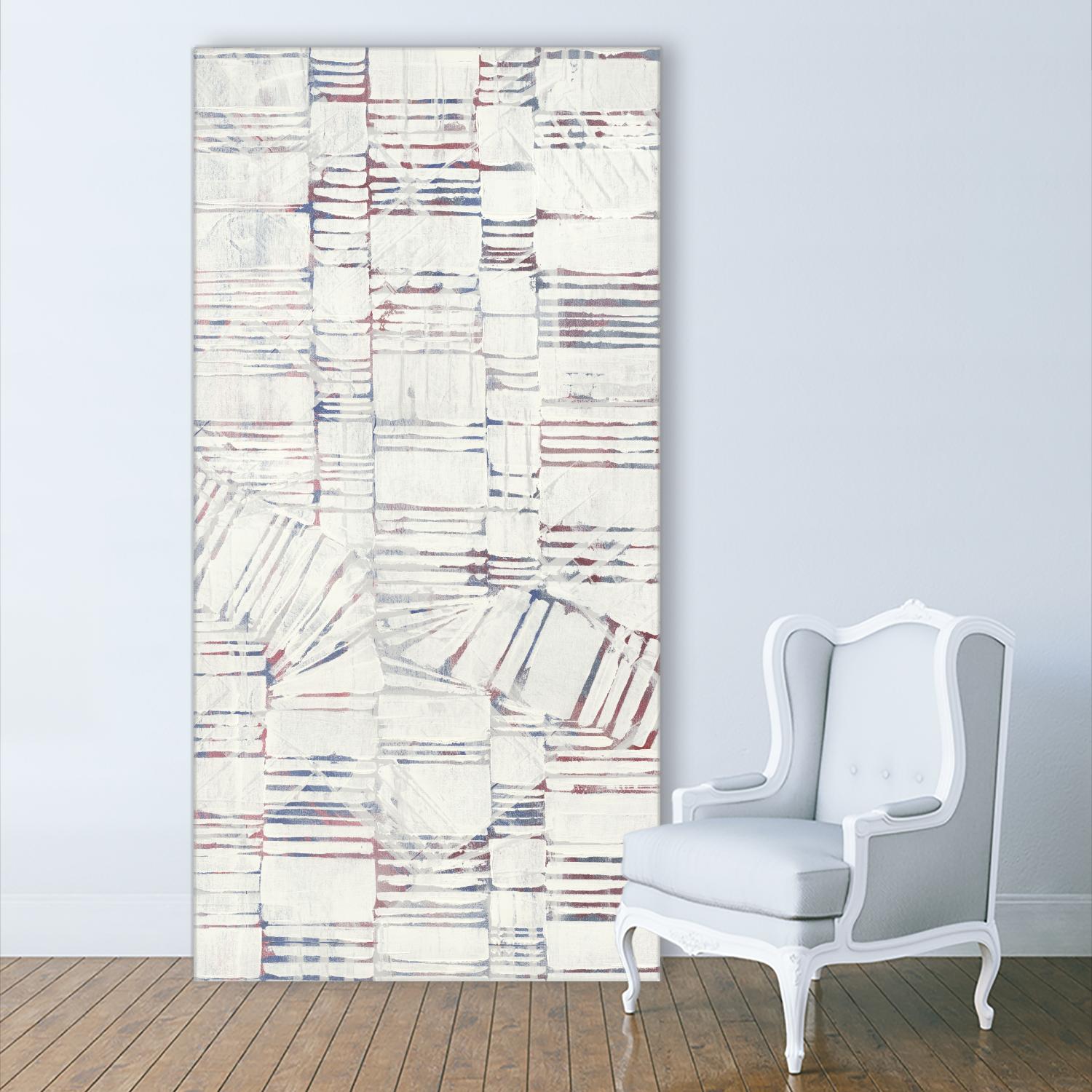 Intersection by John Burrows on GIANT ART - whites & creams geometric shapes