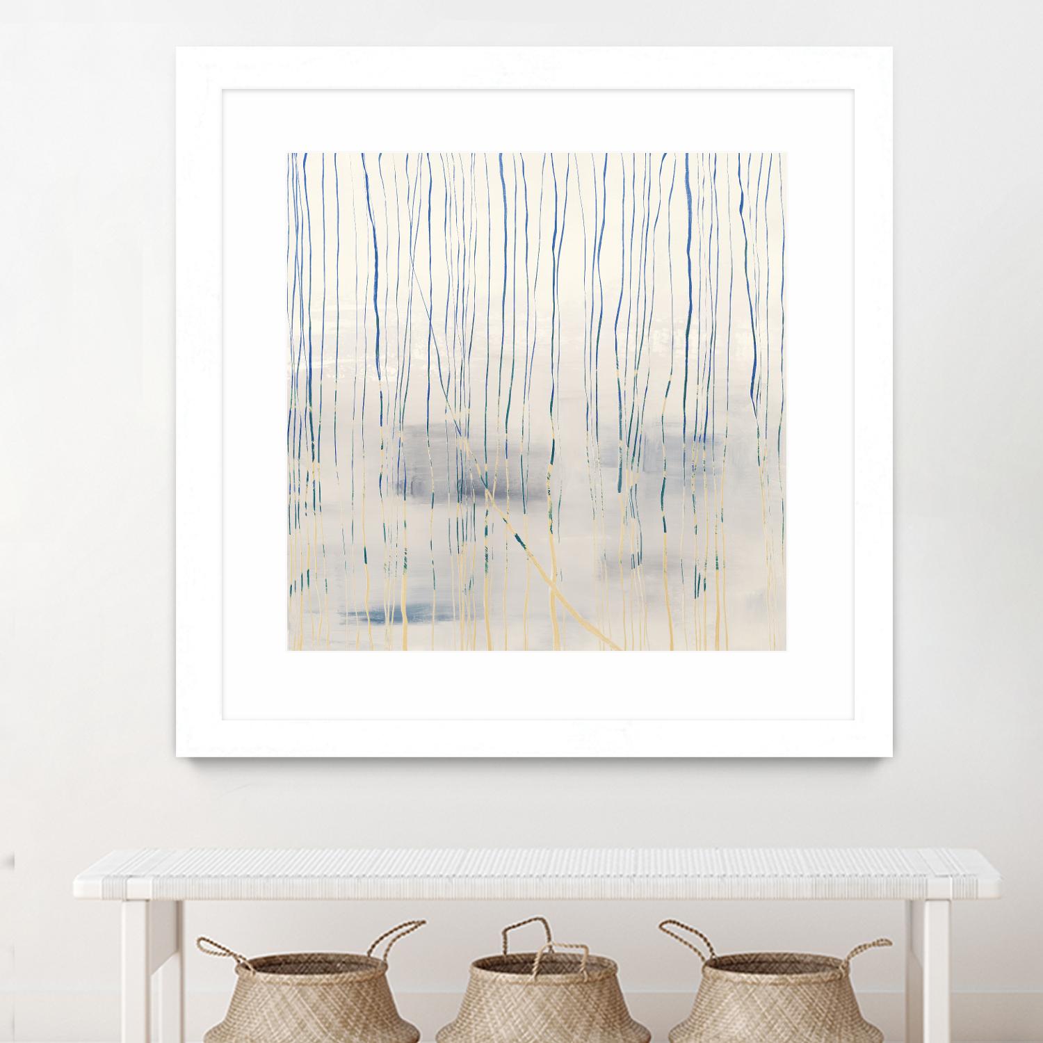 Outlier V4 by John Burrows on GIANT ART - blues abstract