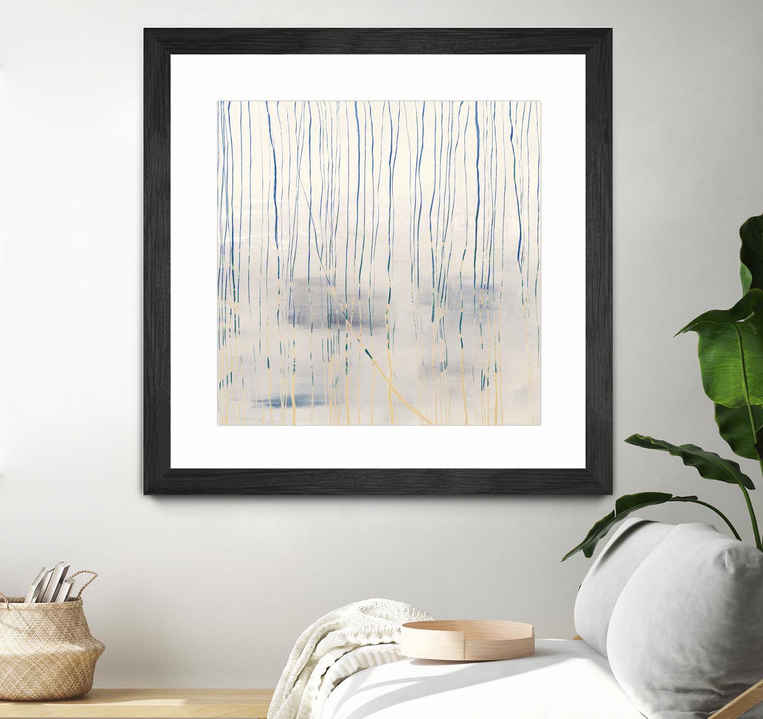 Outlier V4 by John Burrows on GIANT ART - blues abstract