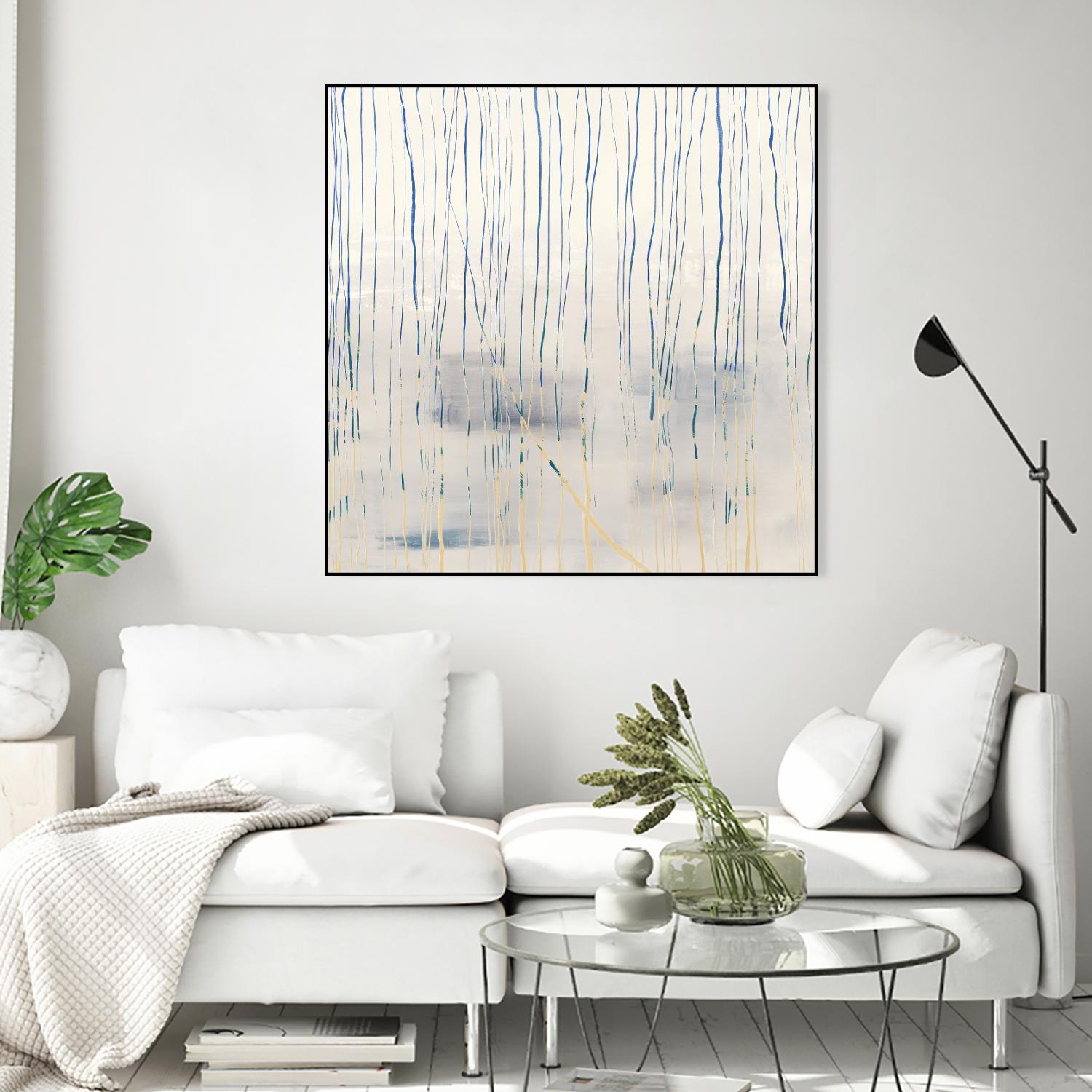 Outlier V4 by John Burrows on GIANT ART - blues abstract