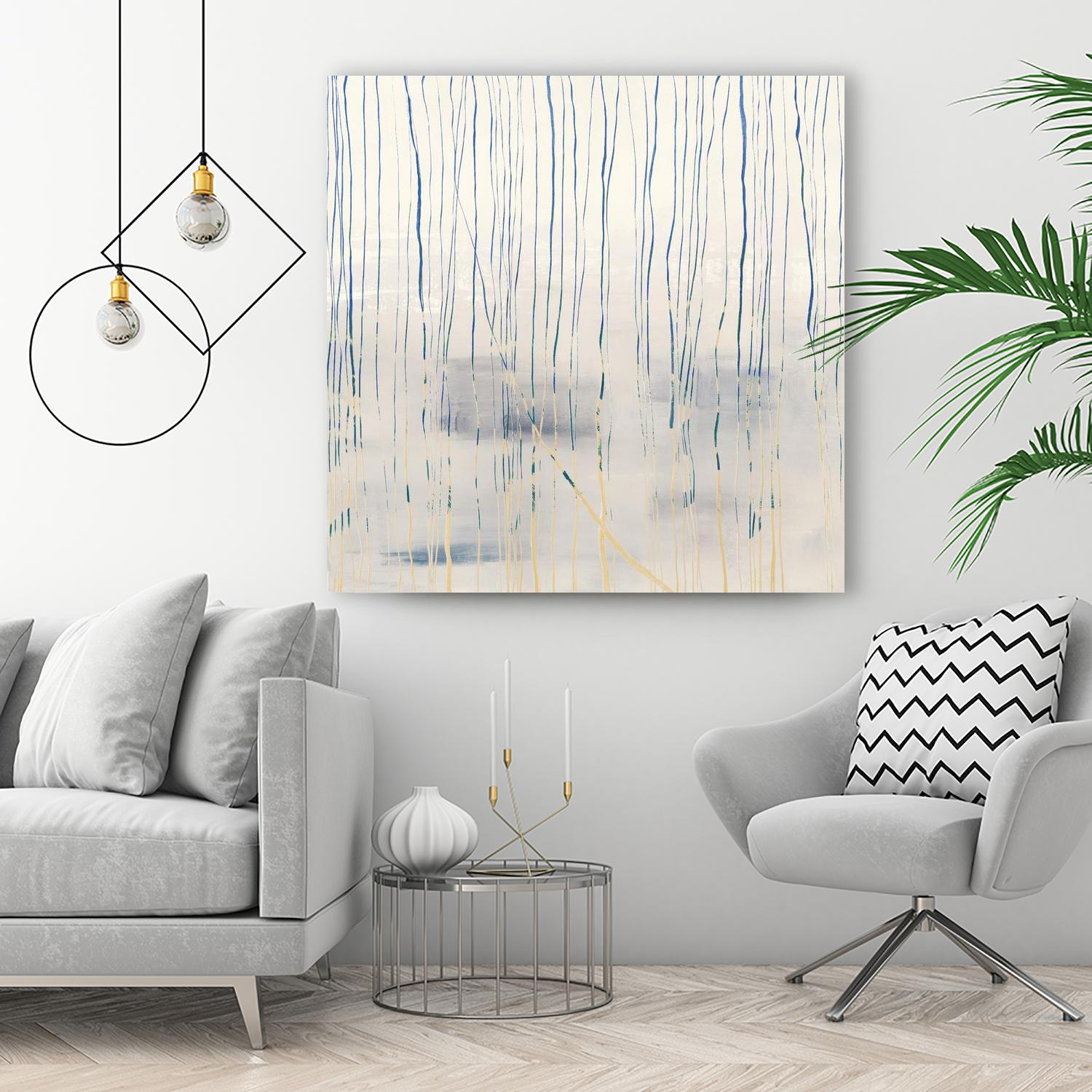 Outlier V4 by John Burrows on GIANT ART - blues abstract