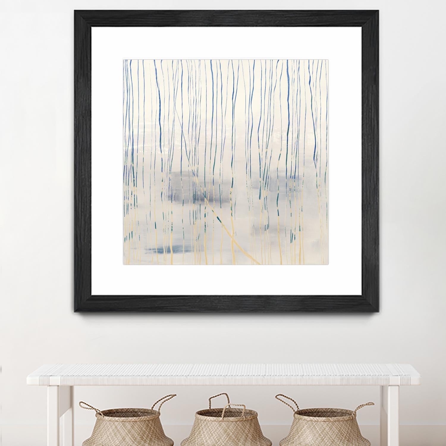 Outlier V4 by John Burrows on GIANT ART - blues abstract