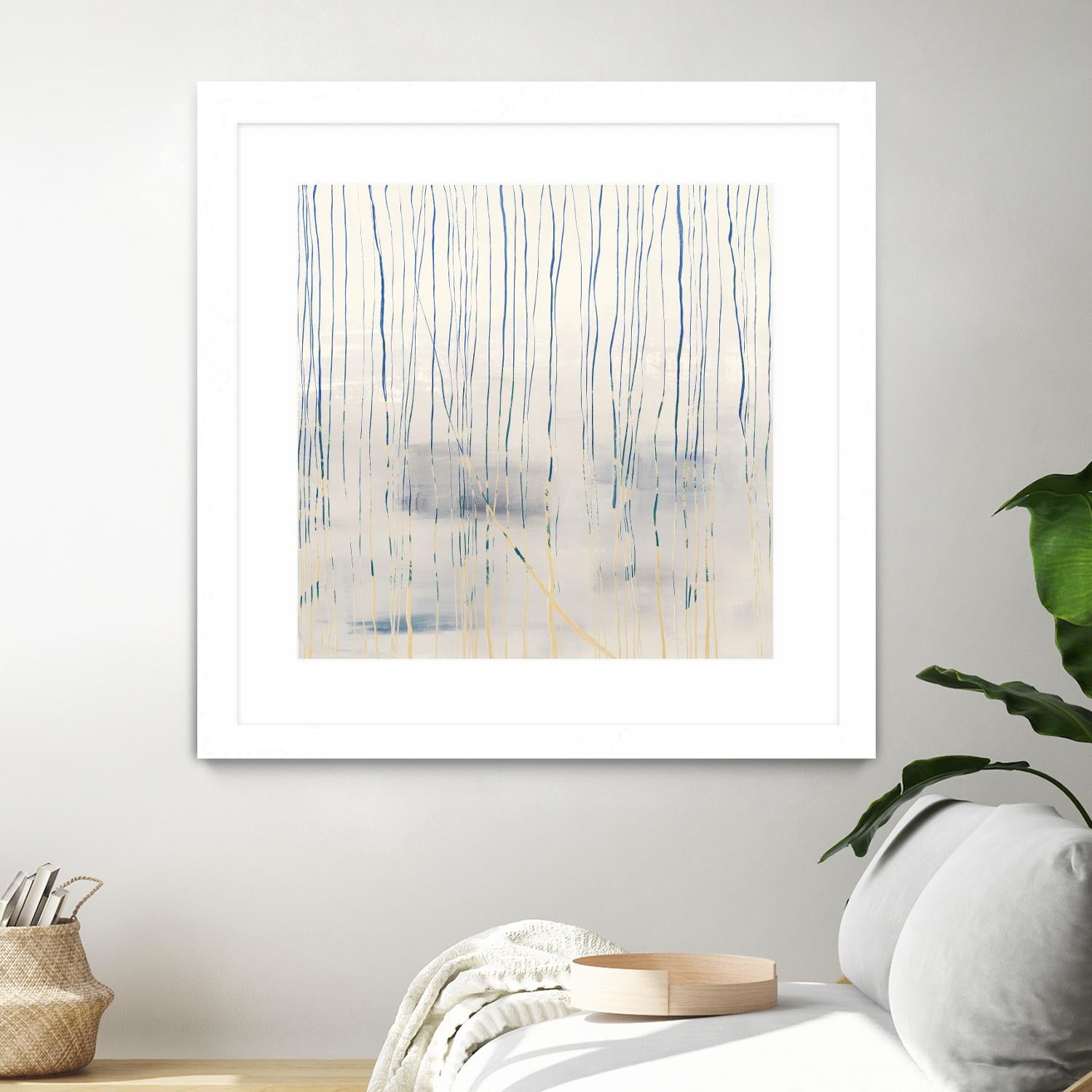 Outlier V4 by John Burrows on GIANT ART - blues abstract