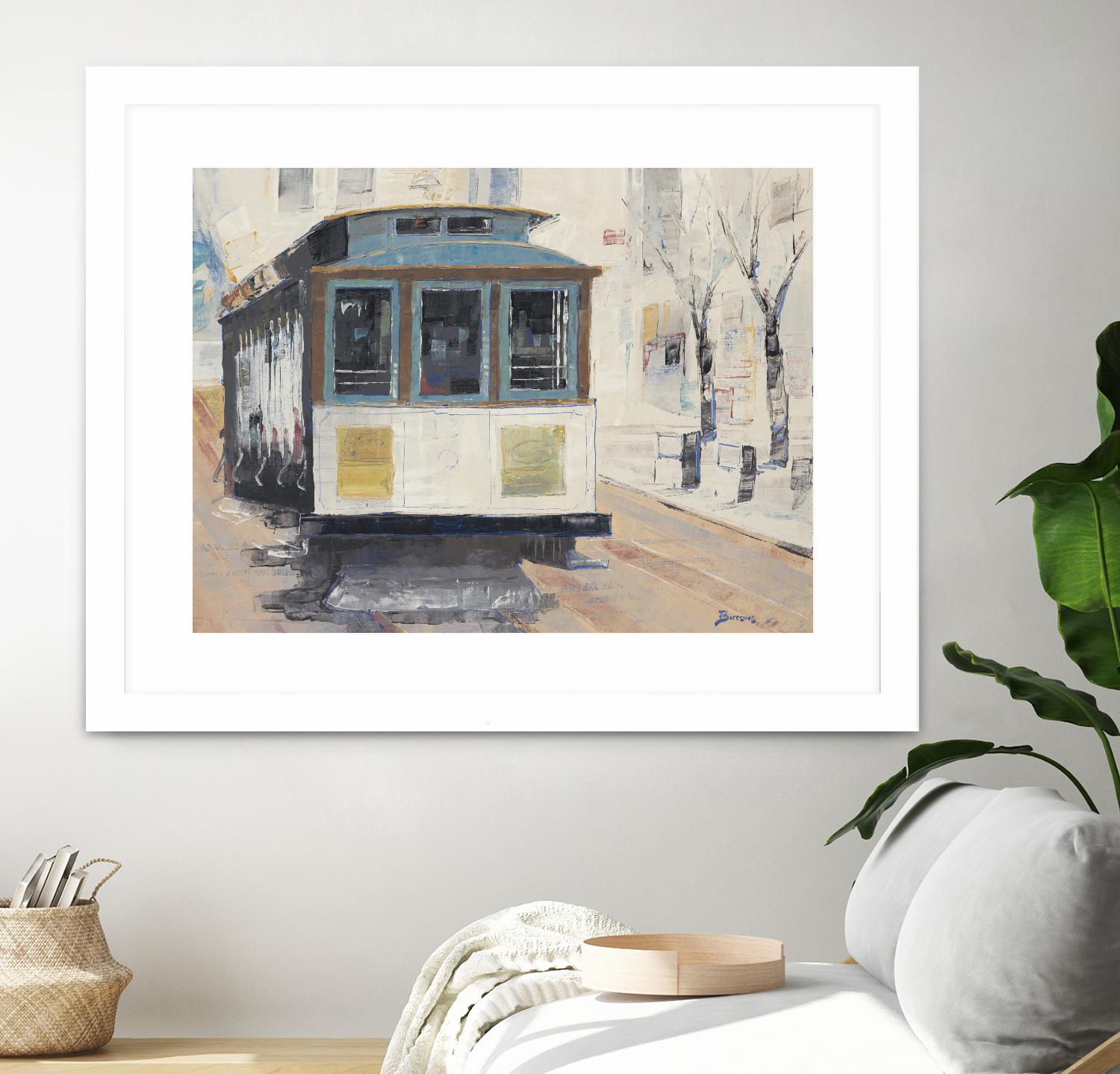 Cable Town by John Burrows on GIANT ART - neutrals cityscapes