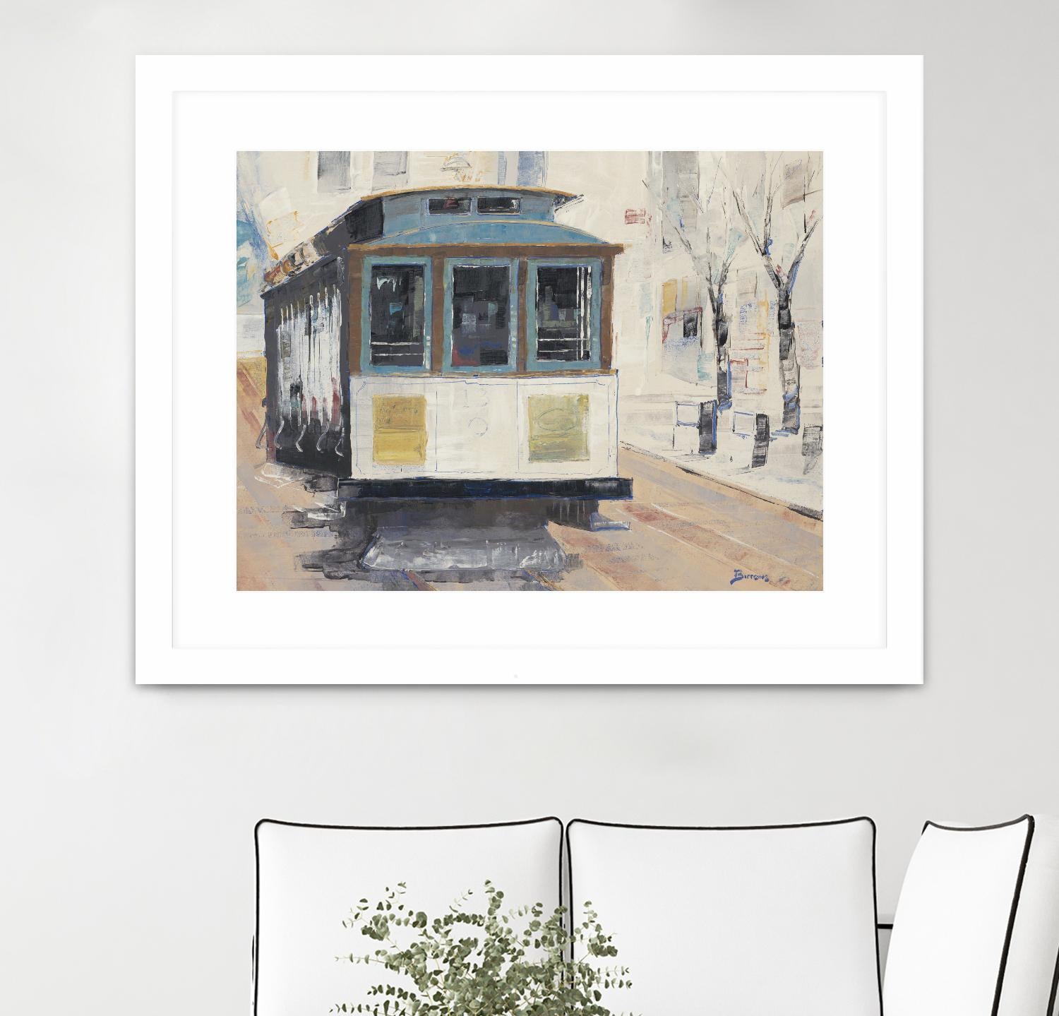 Cable Town by John Burrows on GIANT ART - neutrals cityscapes