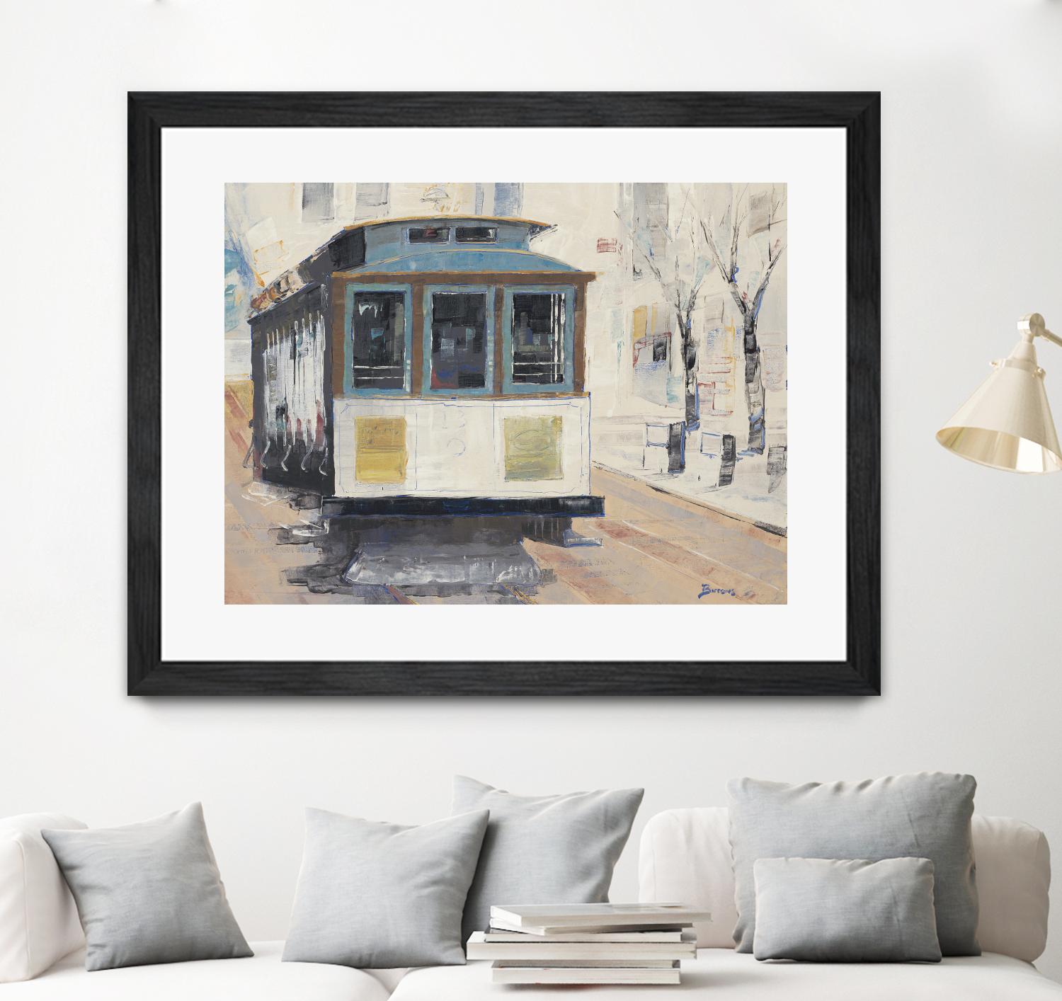 Cable Town by John Burrows on GIANT ART - neutrals cityscapes