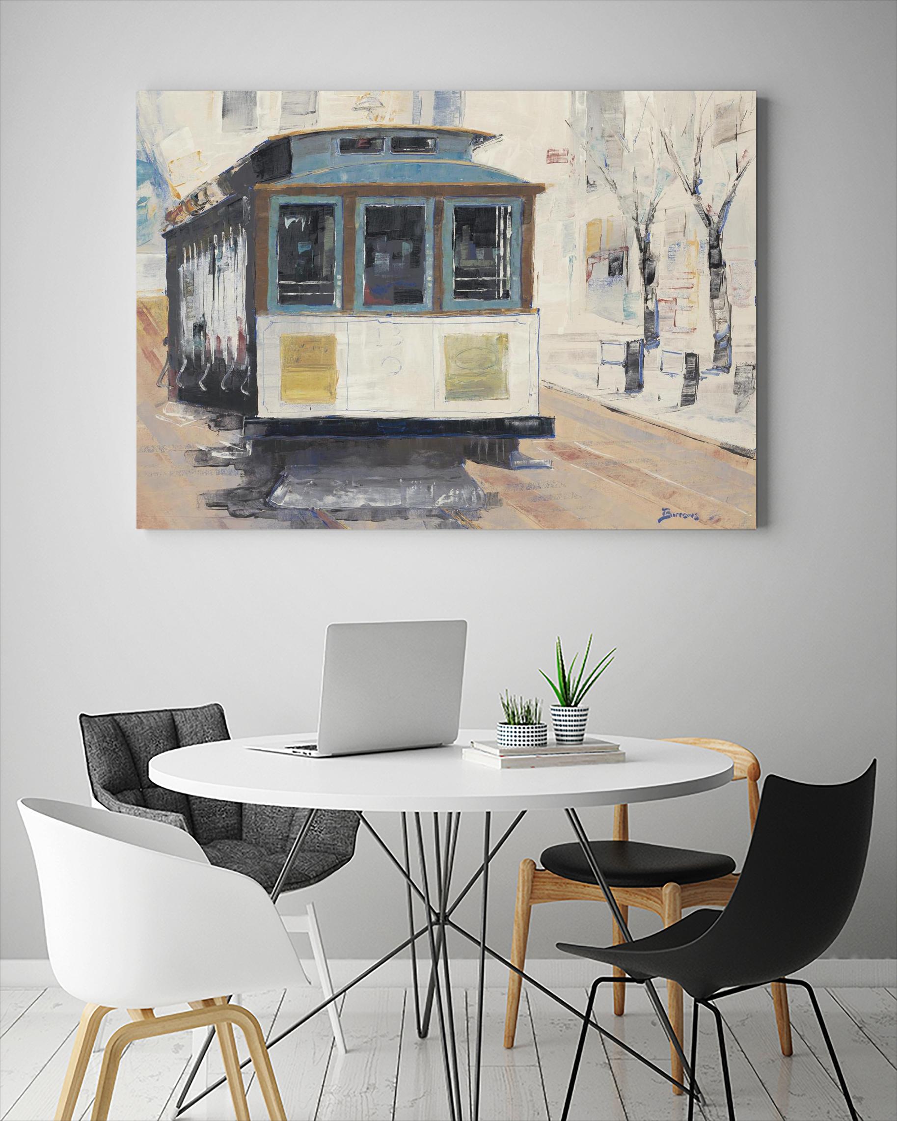 Cable Town by John Burrows on GIANT ART - neutrals cityscapes