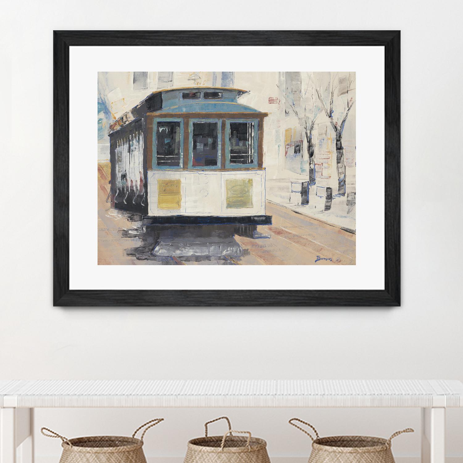 Cable Town by John Burrows on GIANT ART - neutrals cityscapes