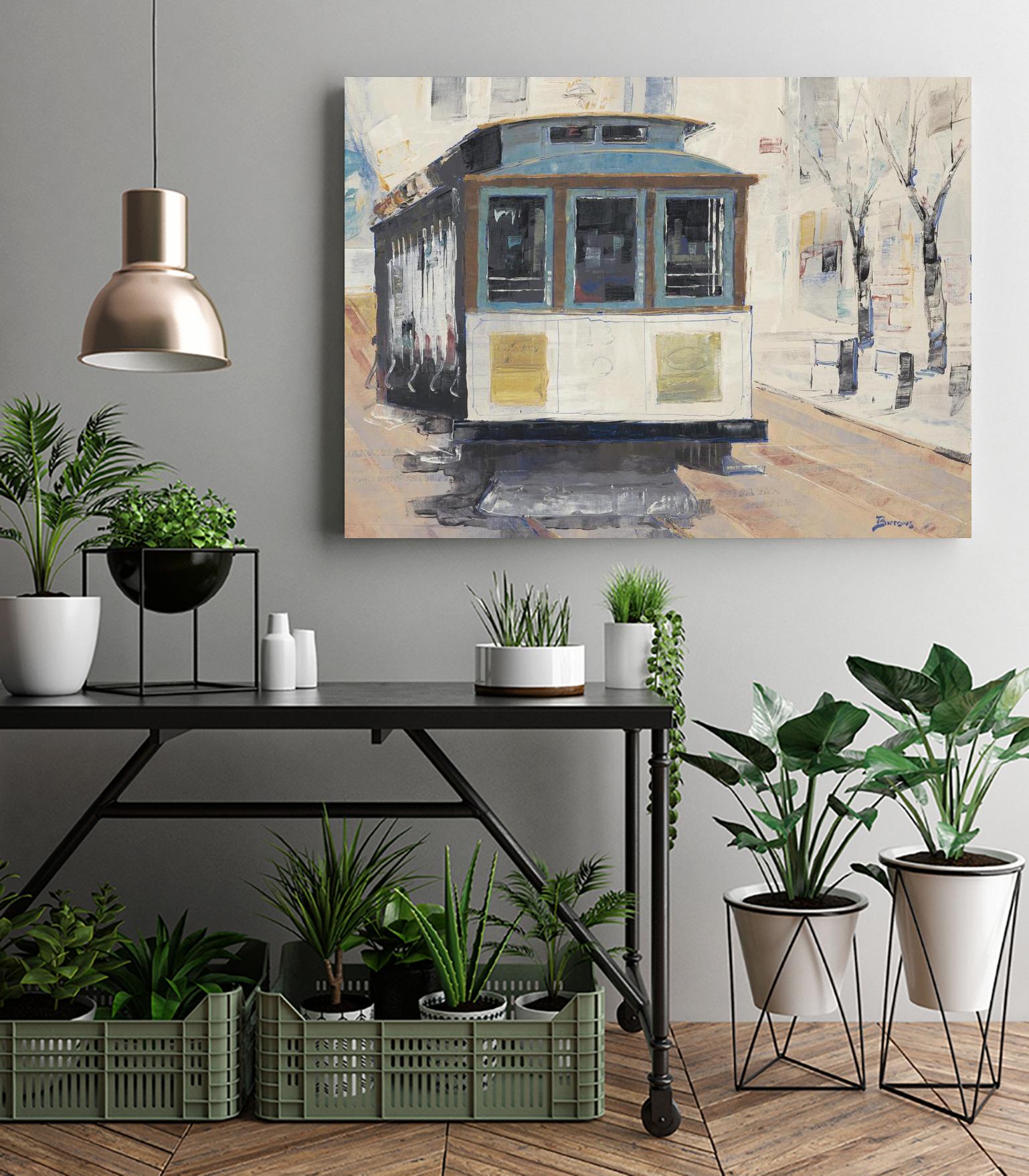 Cable Town by John Burrows on GIANT ART - neutrals cityscapes