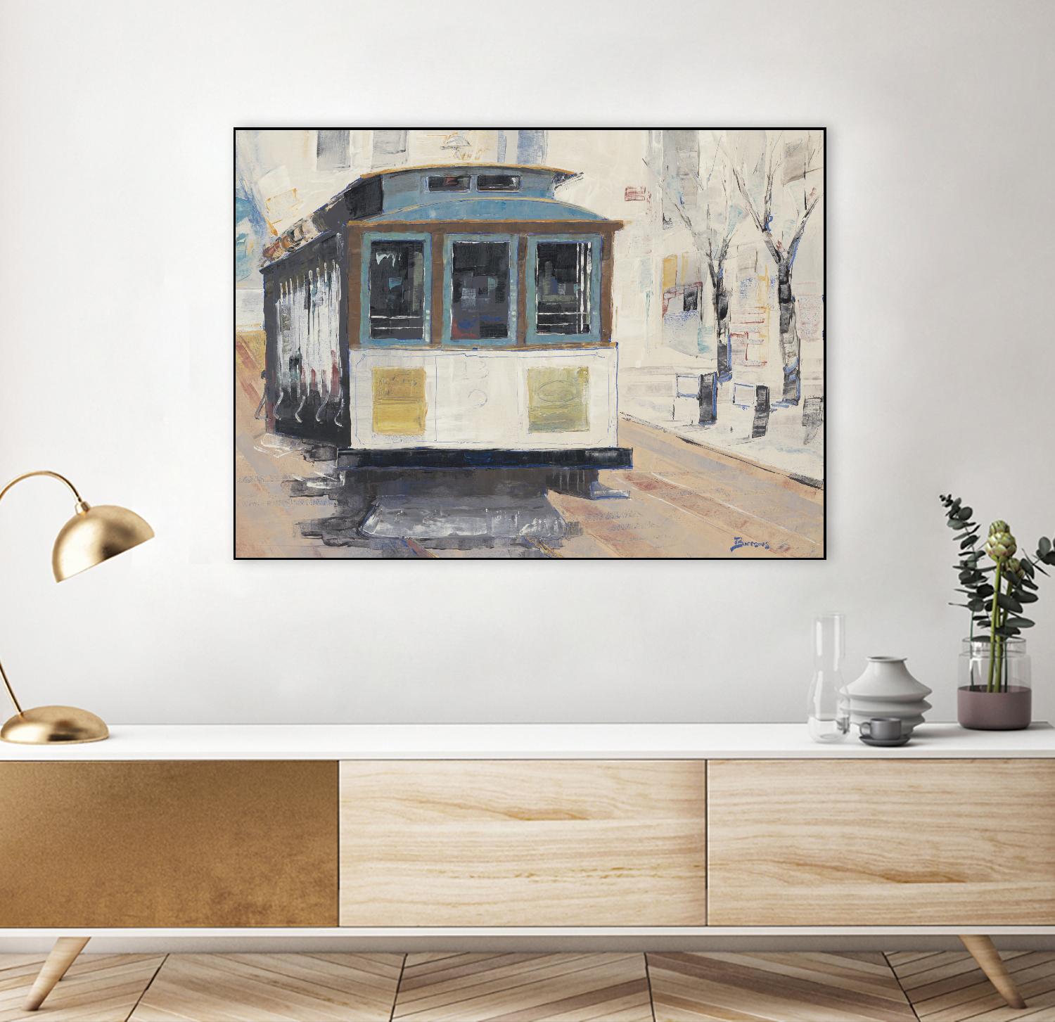 Cable Town by John Burrows on GIANT ART - neutrals cityscapes