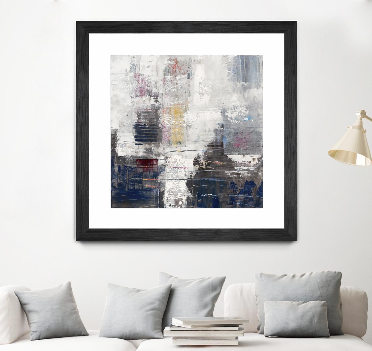 Approaching Shangri-La by John Burrows on GIANT ART - neutrals abstract