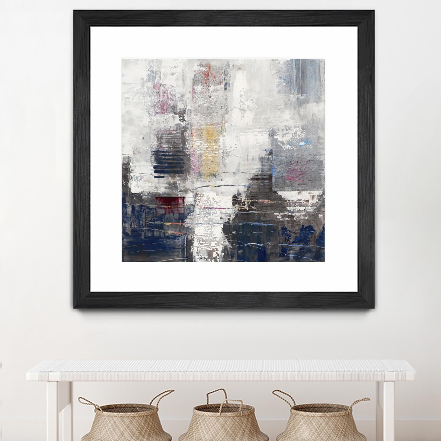 Approaching Shangri-La by John Burrows on GIANT ART - neutrals abstract