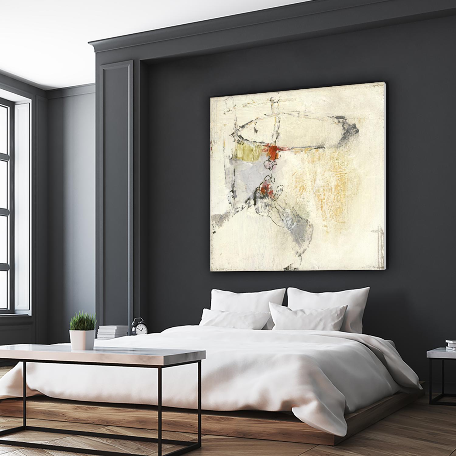 Short Stories II by Terri Burris on GIANT ART - whites & creams abstract