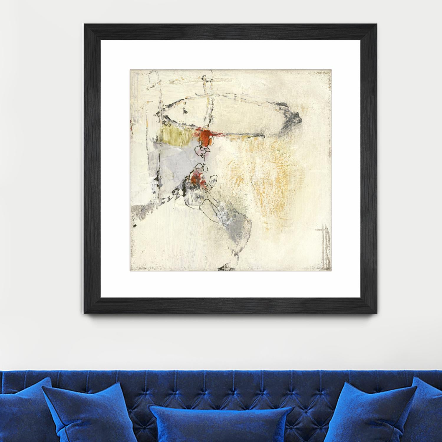 Short Stories II by Terri Burris on GIANT ART - whites & creams abstract