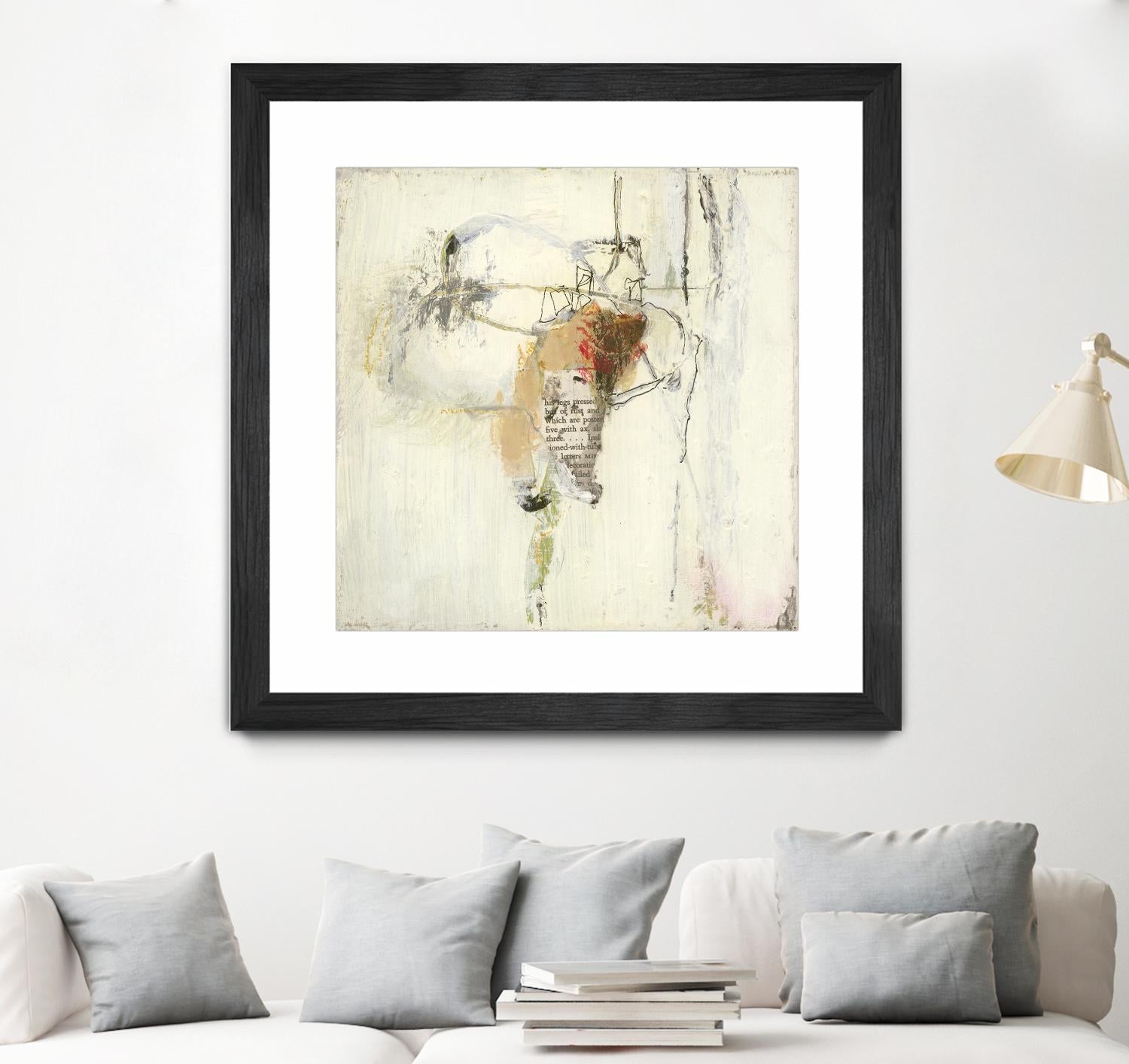 Short Stories III by Terri Burris on GIANT ART - whites & creams abstract