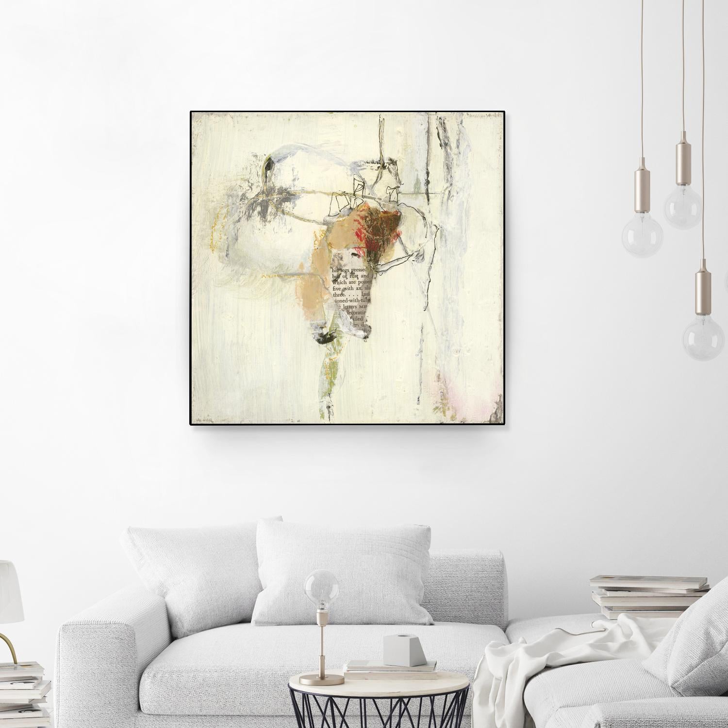 Short Stories III by Terri Burris on GIANT ART - whites & creams abstract