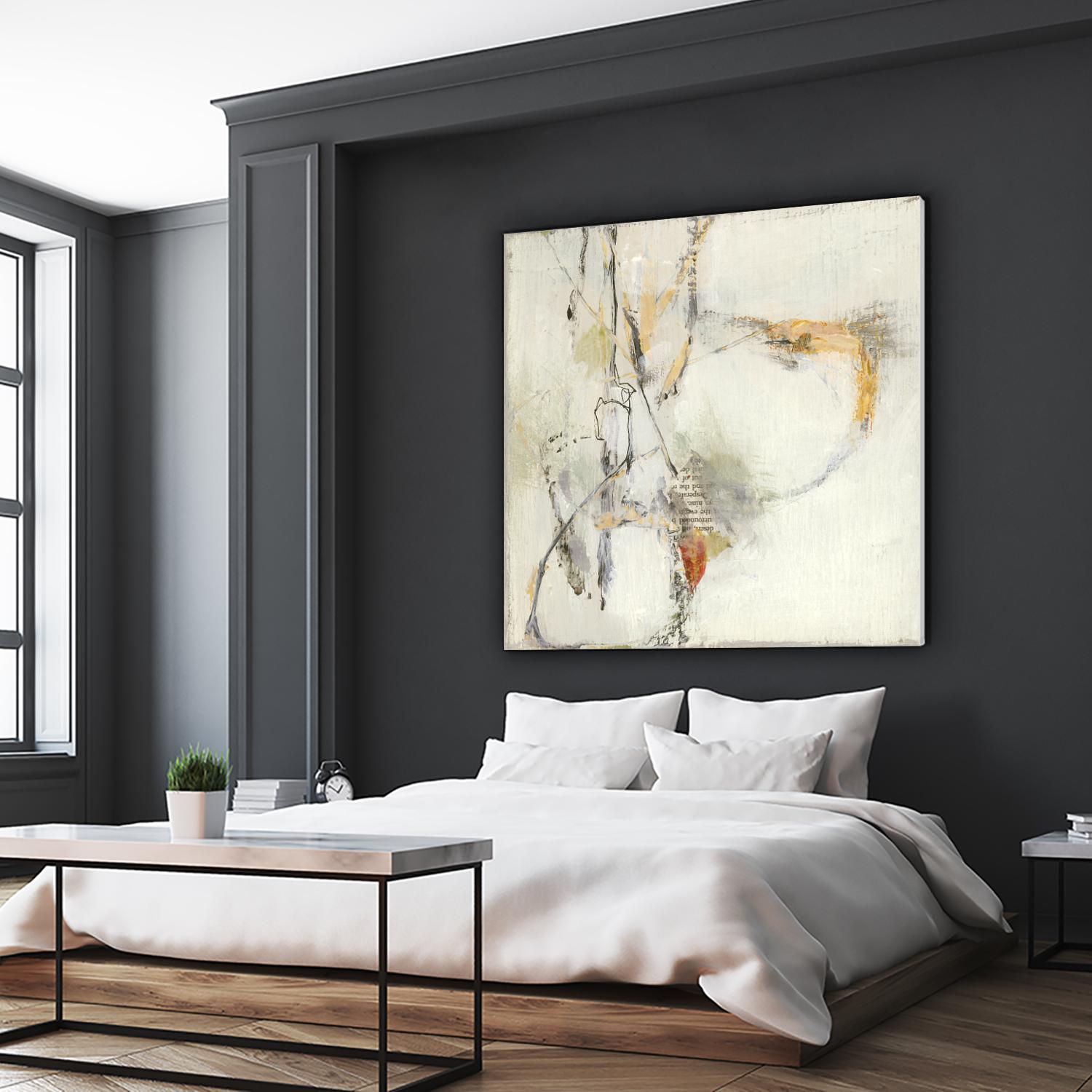 Short Stories IV by Terri Burris on GIANT ART - whites & creams abstract