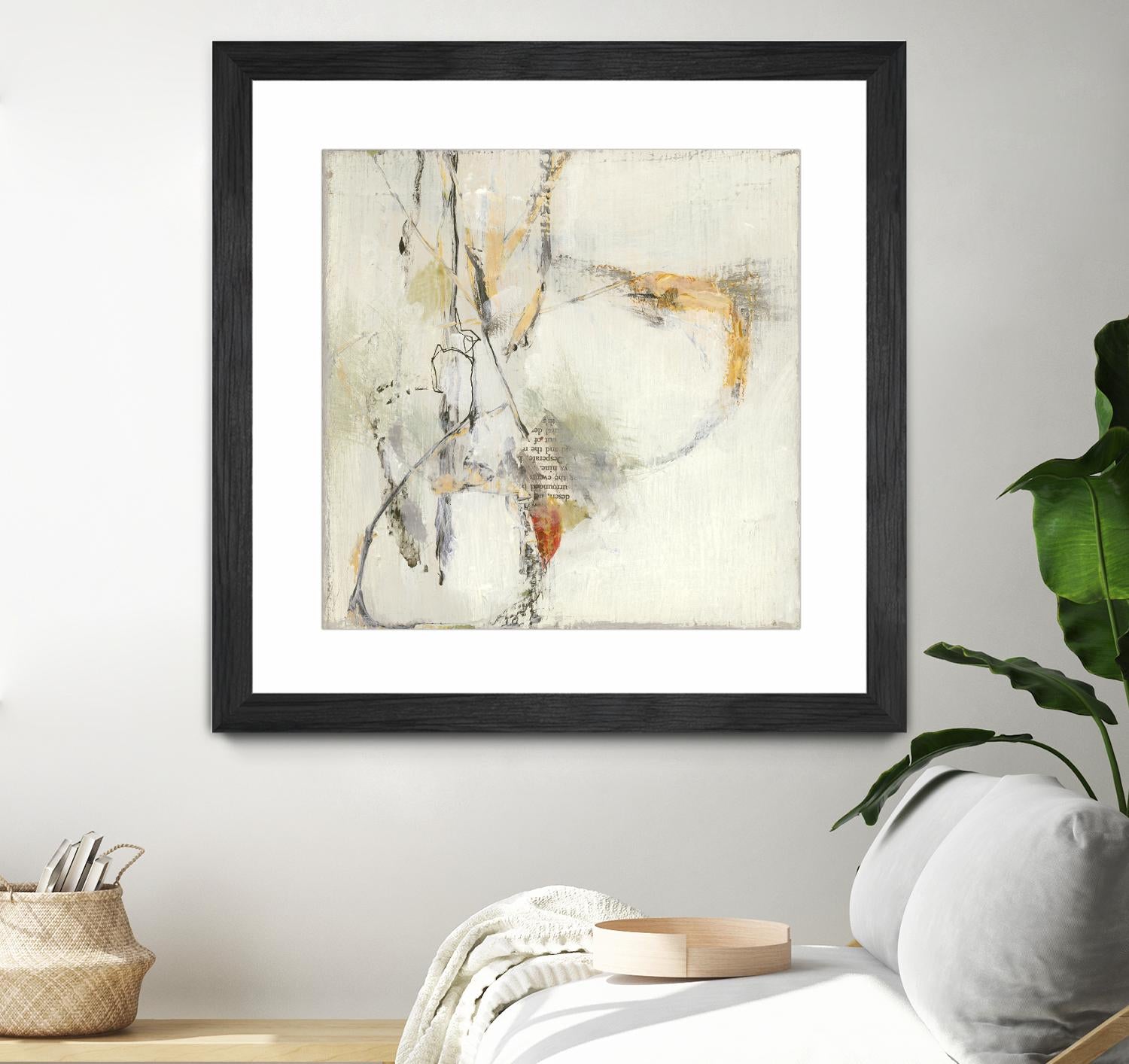 Short Stories IV by Terri Burris on GIANT ART - whites & creams abstract