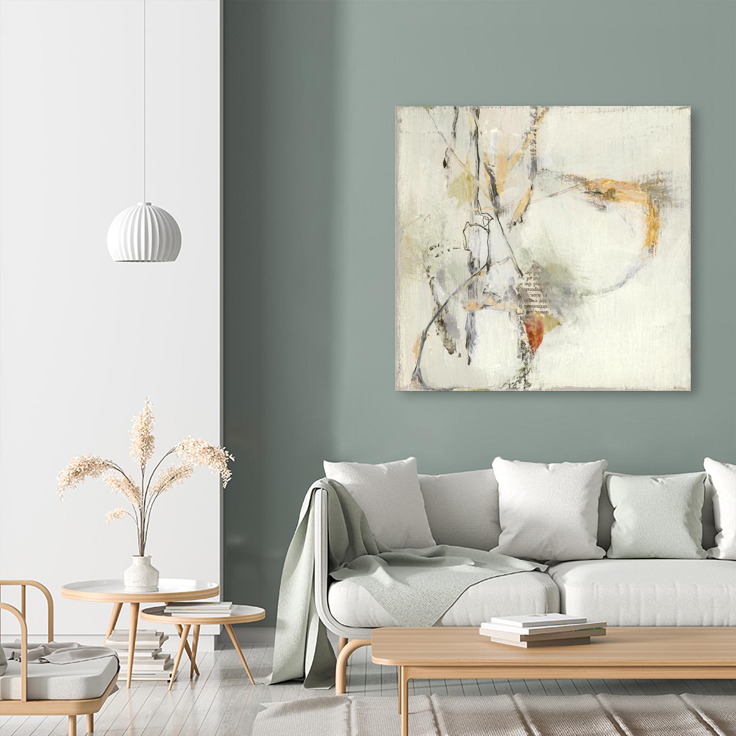 Short Stories IV by Terri Burris on GIANT ART - whites & creams abstract