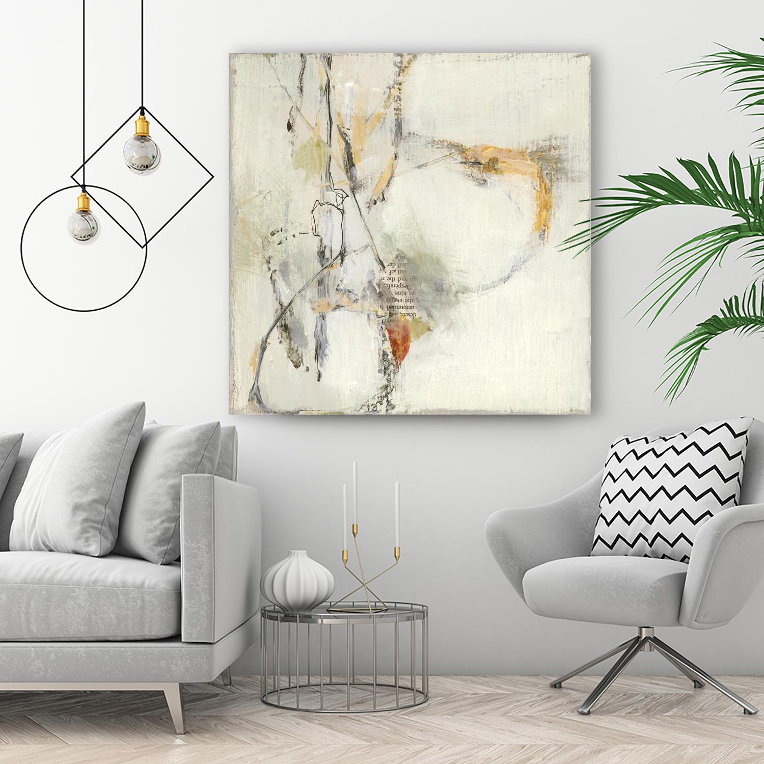 Short Stories IV by Terri Burris on GIANT ART - whites & creams abstract