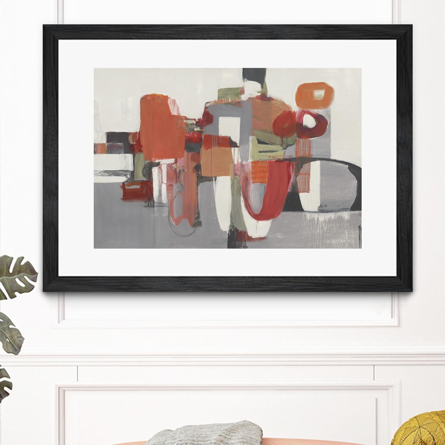 Laguna by Terri Burris on GIANT ART - reds abstract