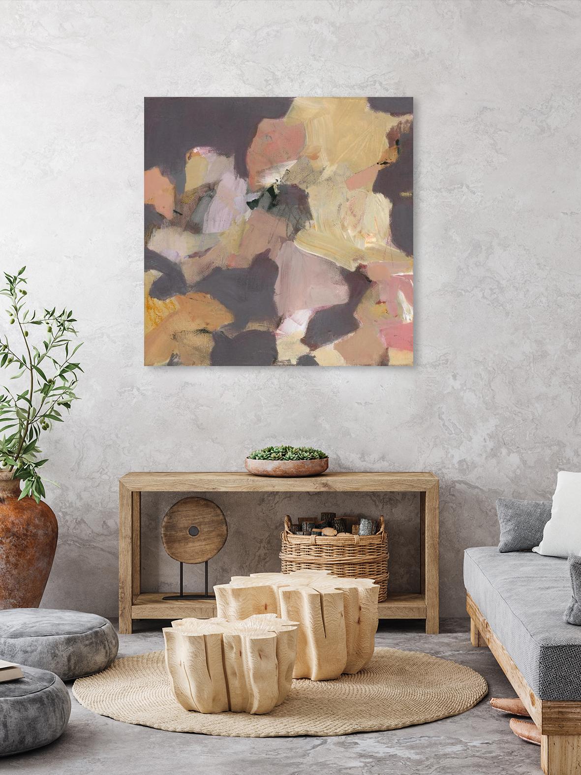 Mauve I by Terri Burris on GIANT ART - yellows abstract