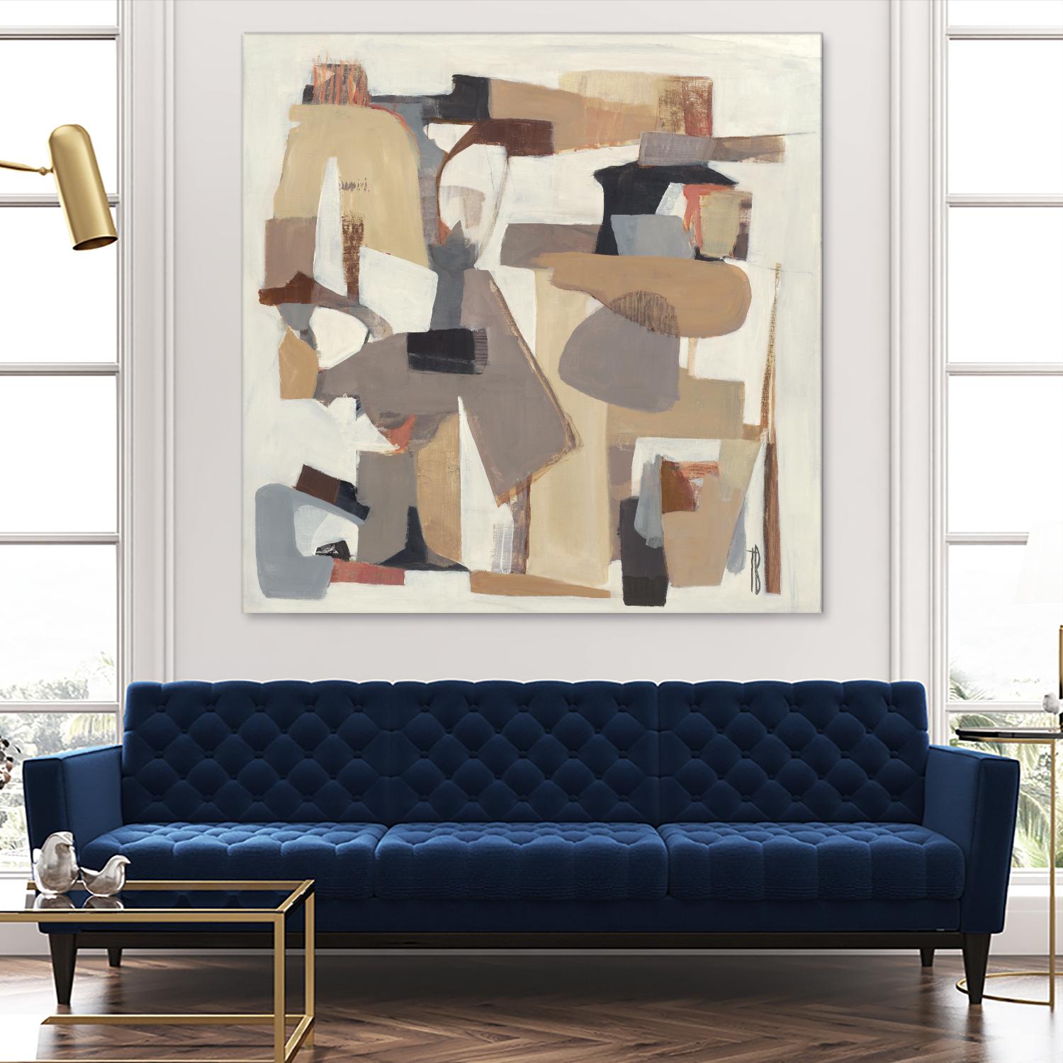 Neutrality by Terri Burris on GIANT ART - browns abstract