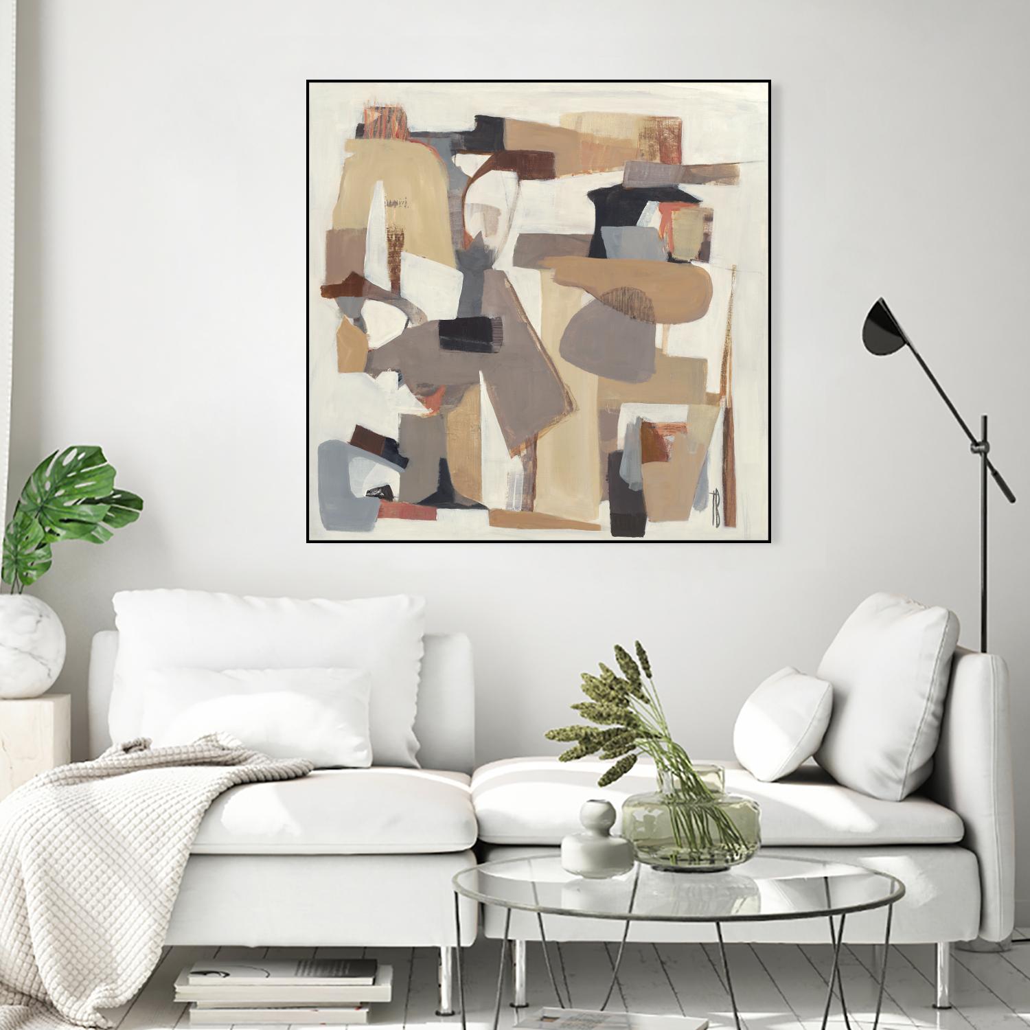 Neutrality by Terri Burris on GIANT ART - browns abstract