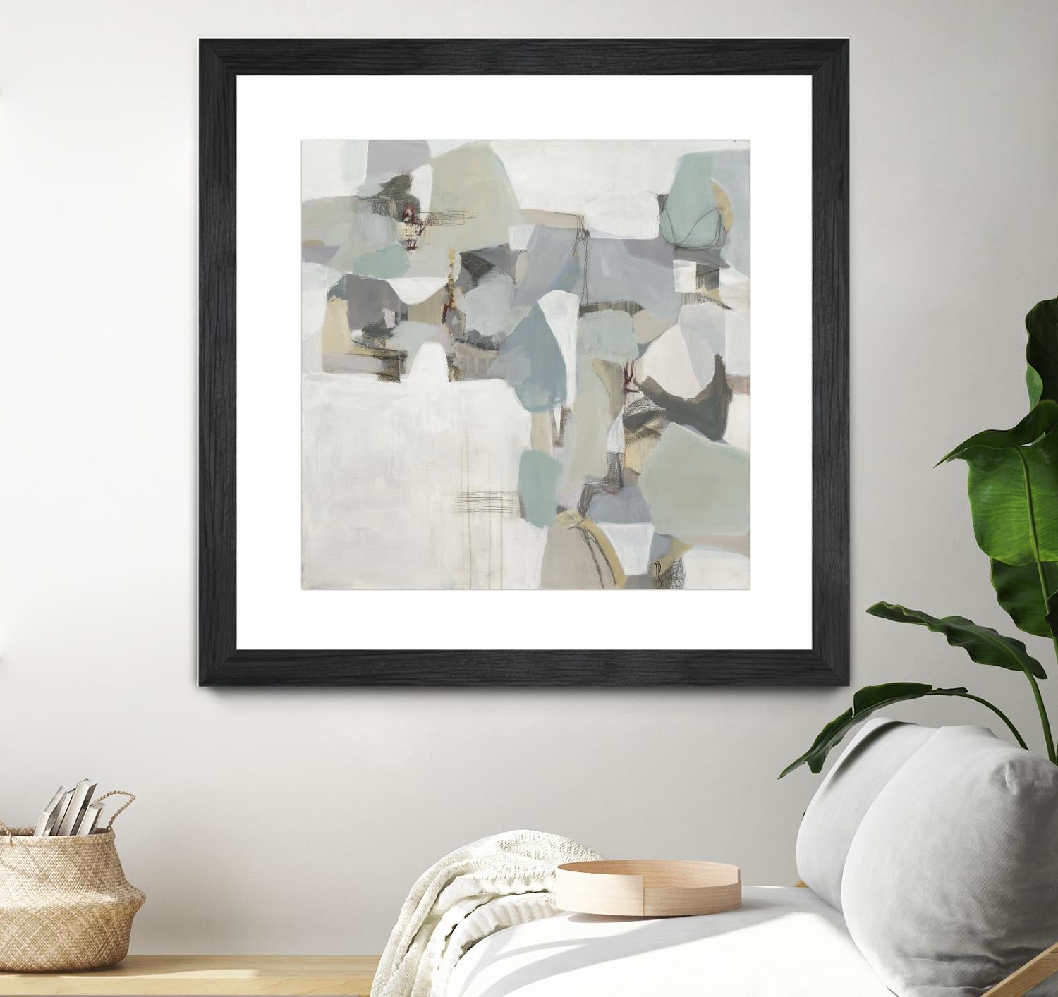 Glacier by Terri Burris on GIANT ART - grays abstract