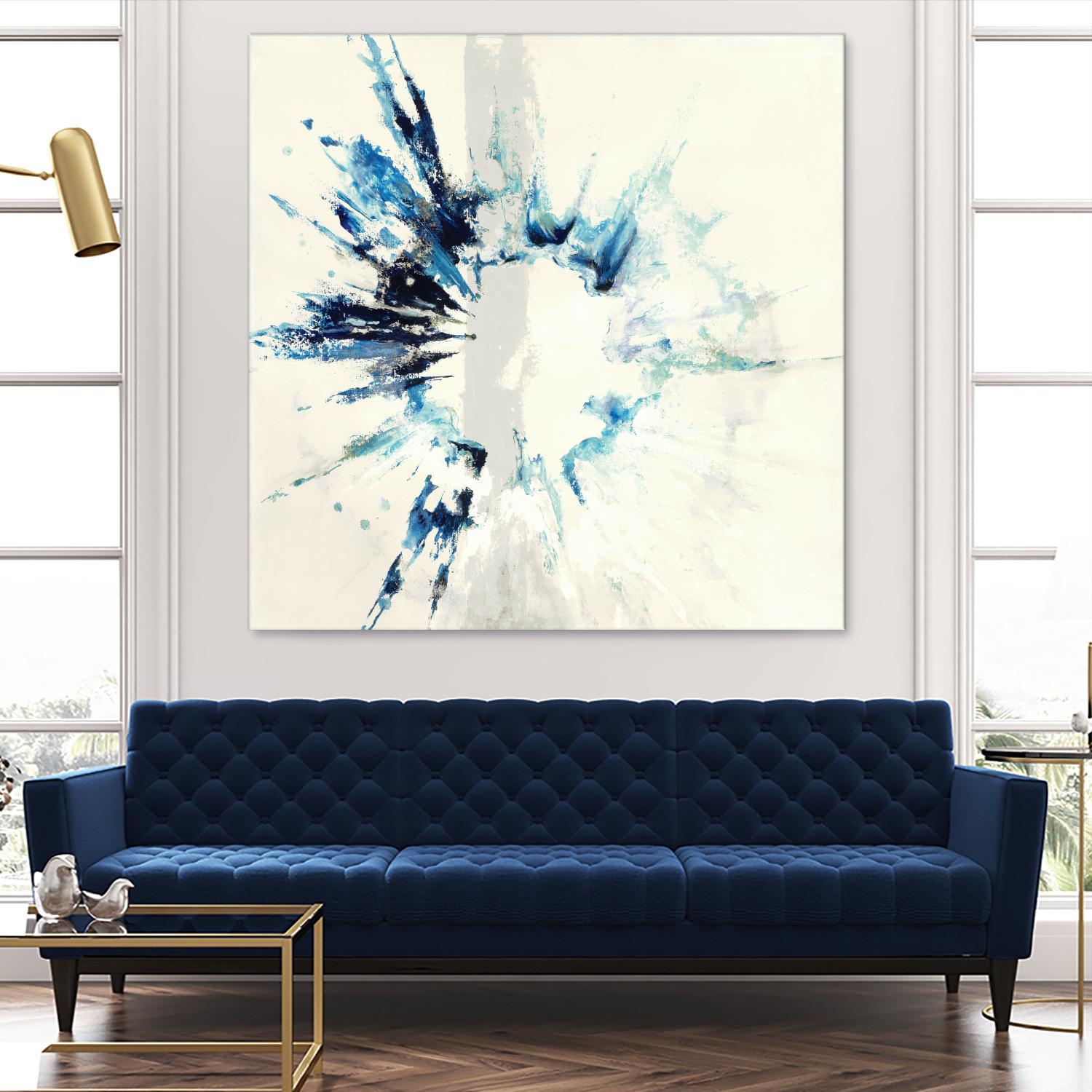 Celestial by Dina D'Argo on GIANT ART - blues abstract