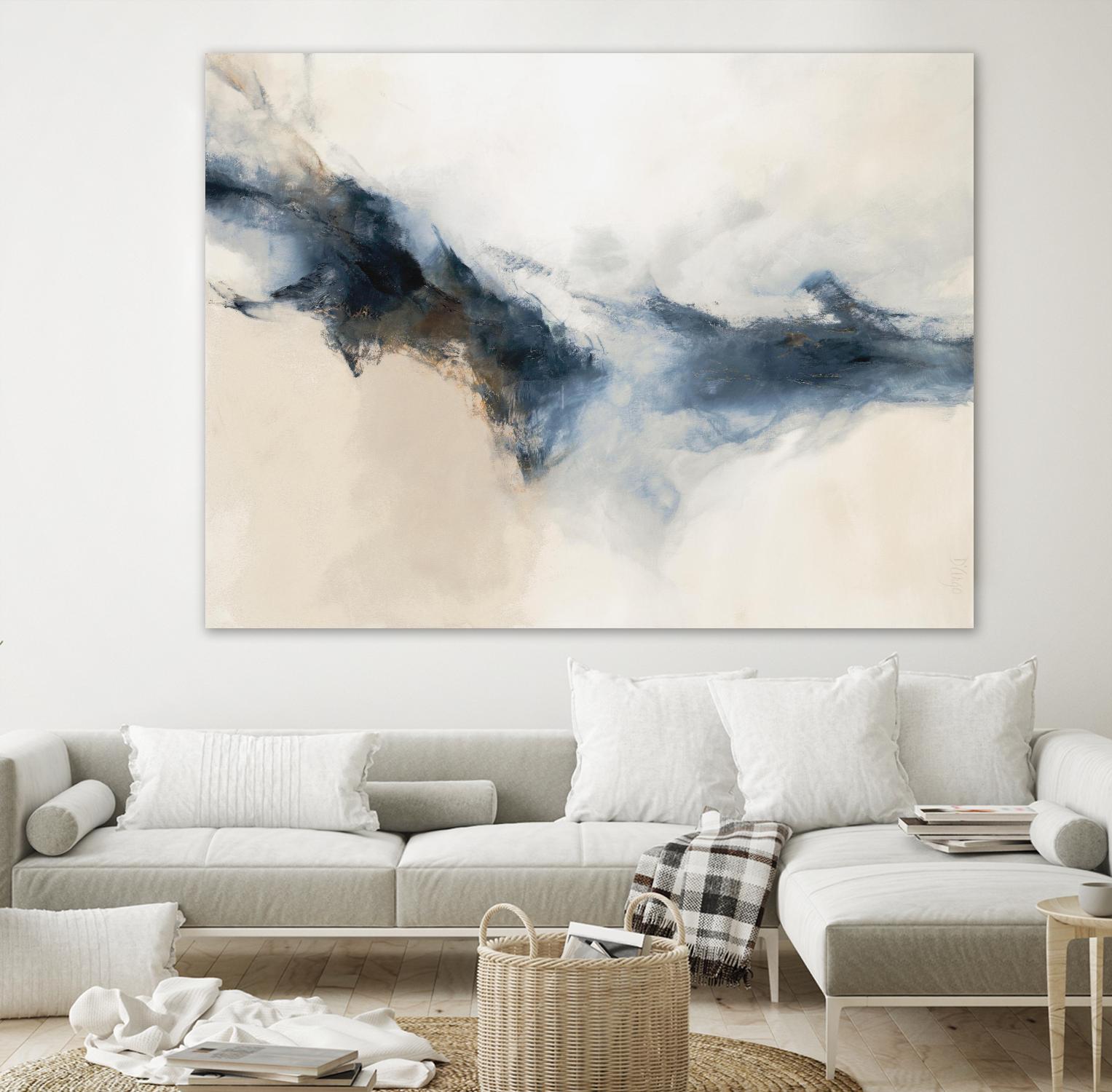 TERRA NOVA by DINA DARGO on GIANT ART - gray abstract abstract
